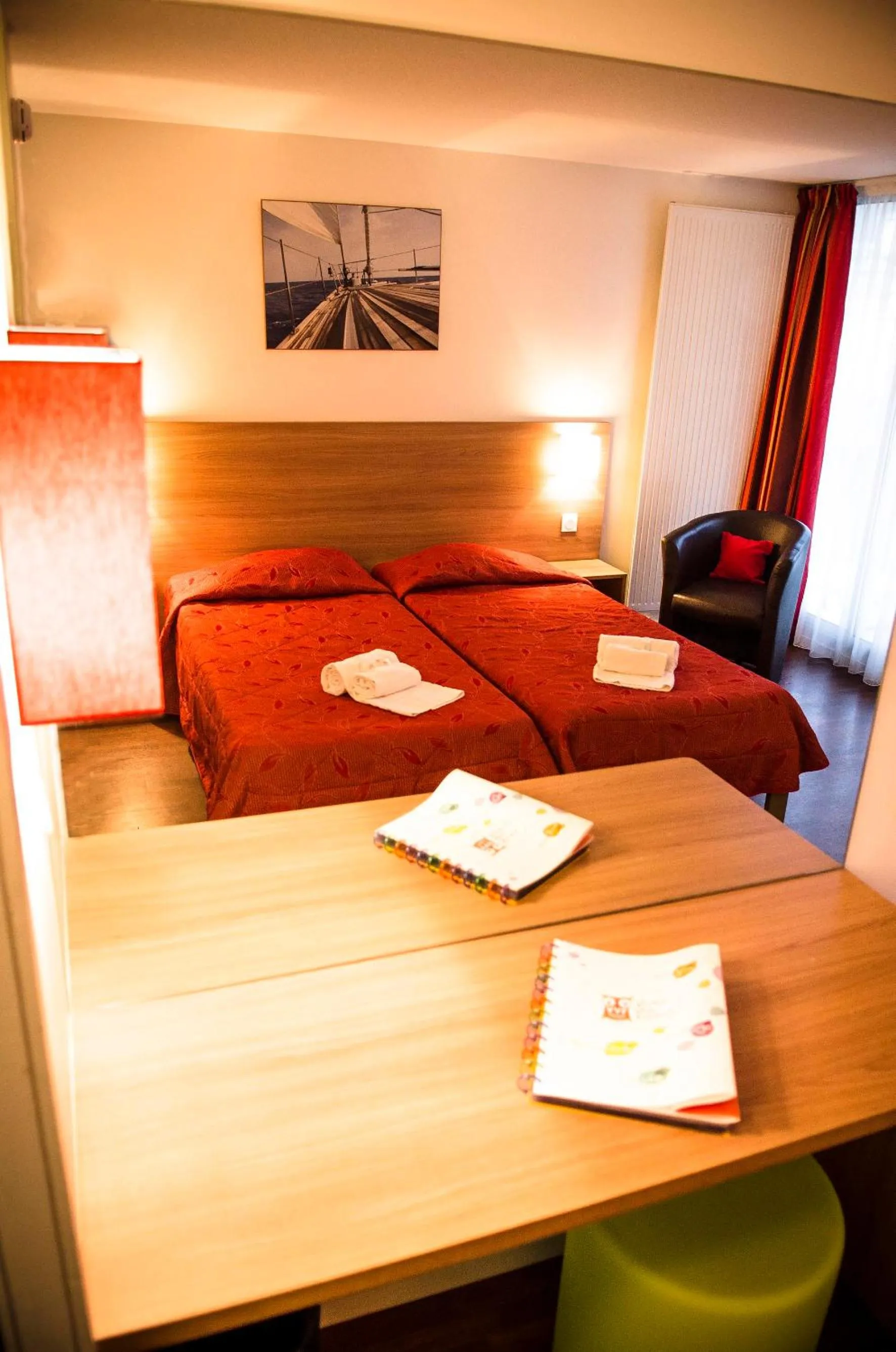 Bedroom, Bed in Vvf Villages Urrugne