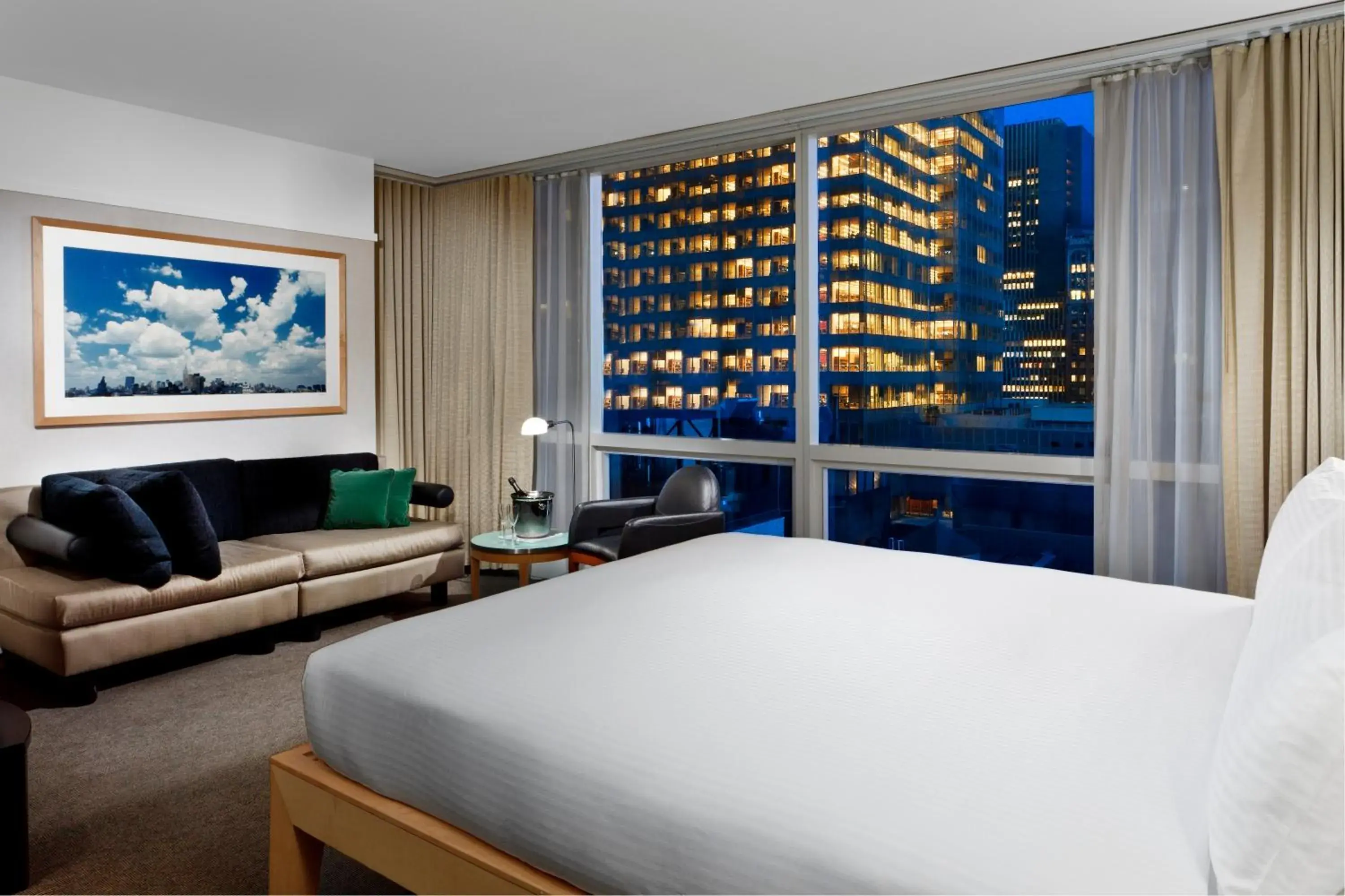 Bed in Millennium Premier New York Times Square Bed in Millennium Premier New York Times Square