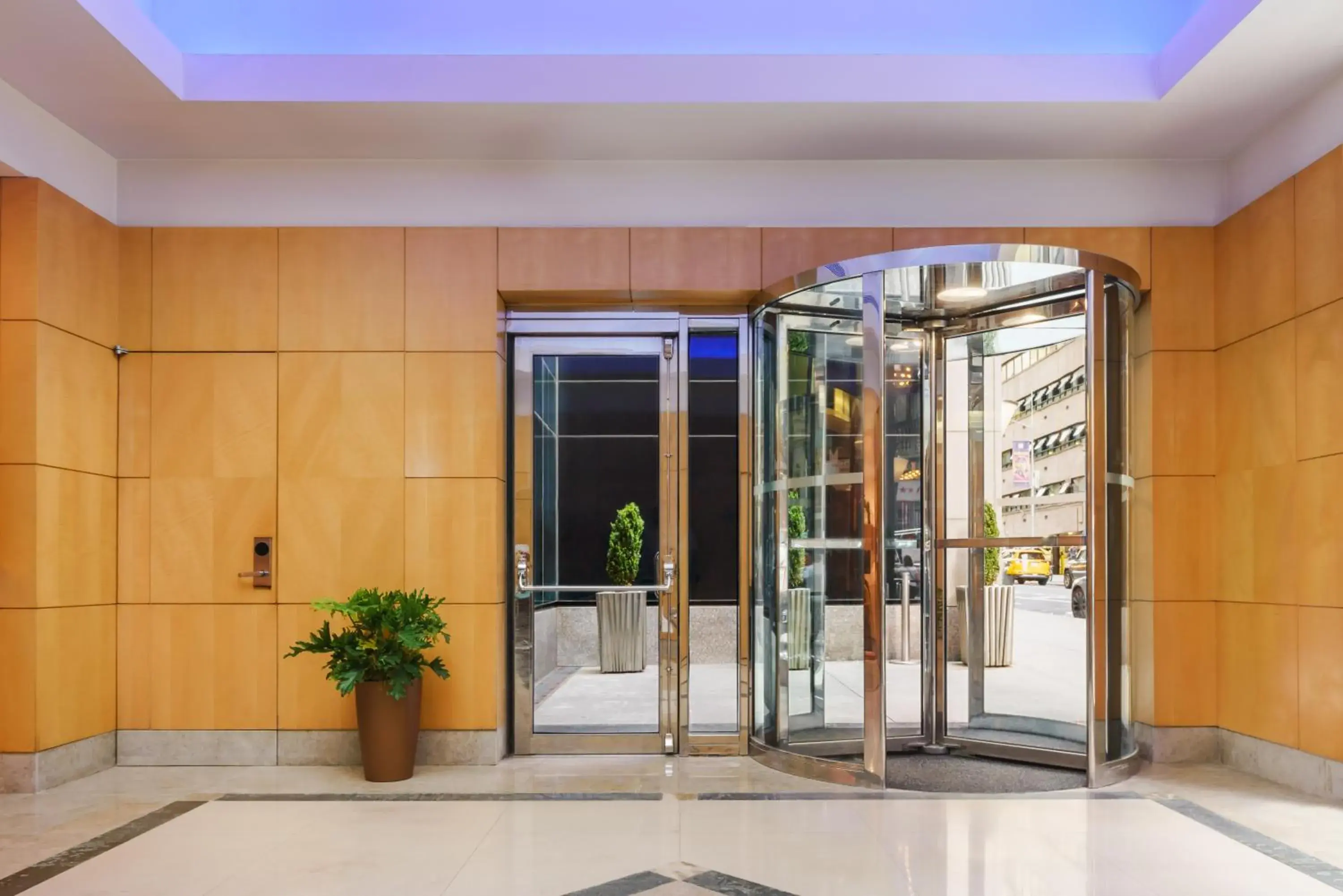 Facade/entrance in Millennium Premier New York Times Square Facade/entrance in Millennium Premier New York Times Square