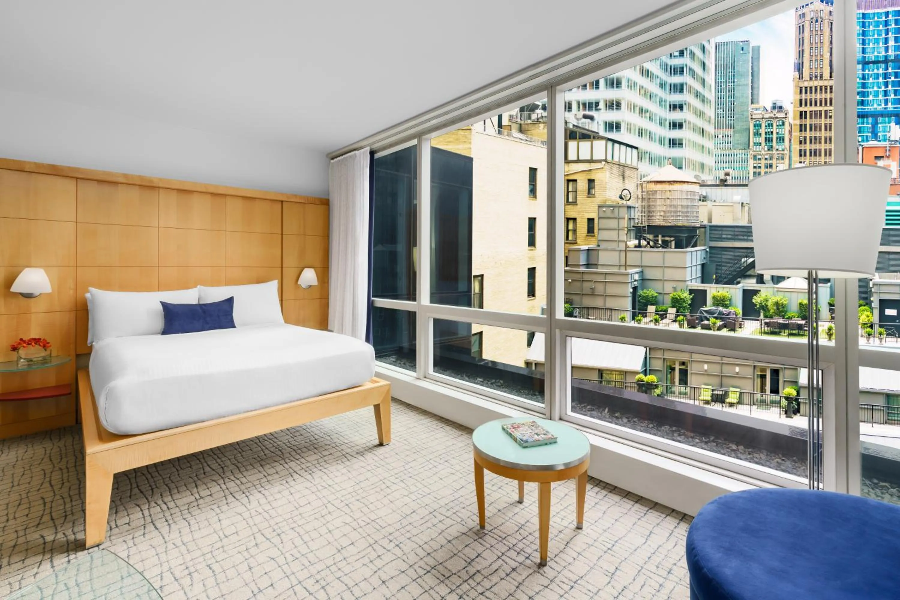 Photo of the whole room, Bed in Millennium Premier Hotel New York Times Square