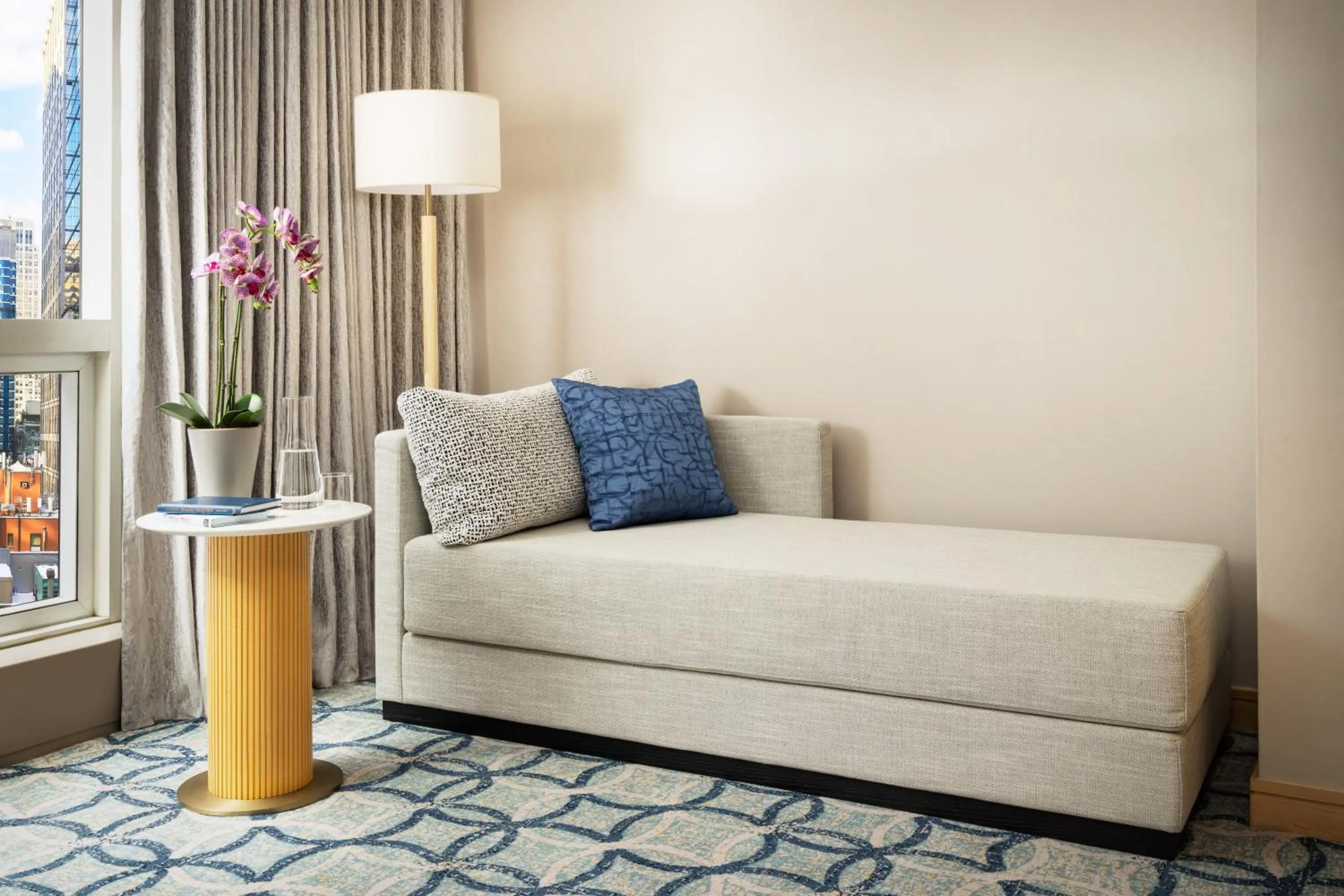 Bed in Millennium Premier Hotel New York Times Square