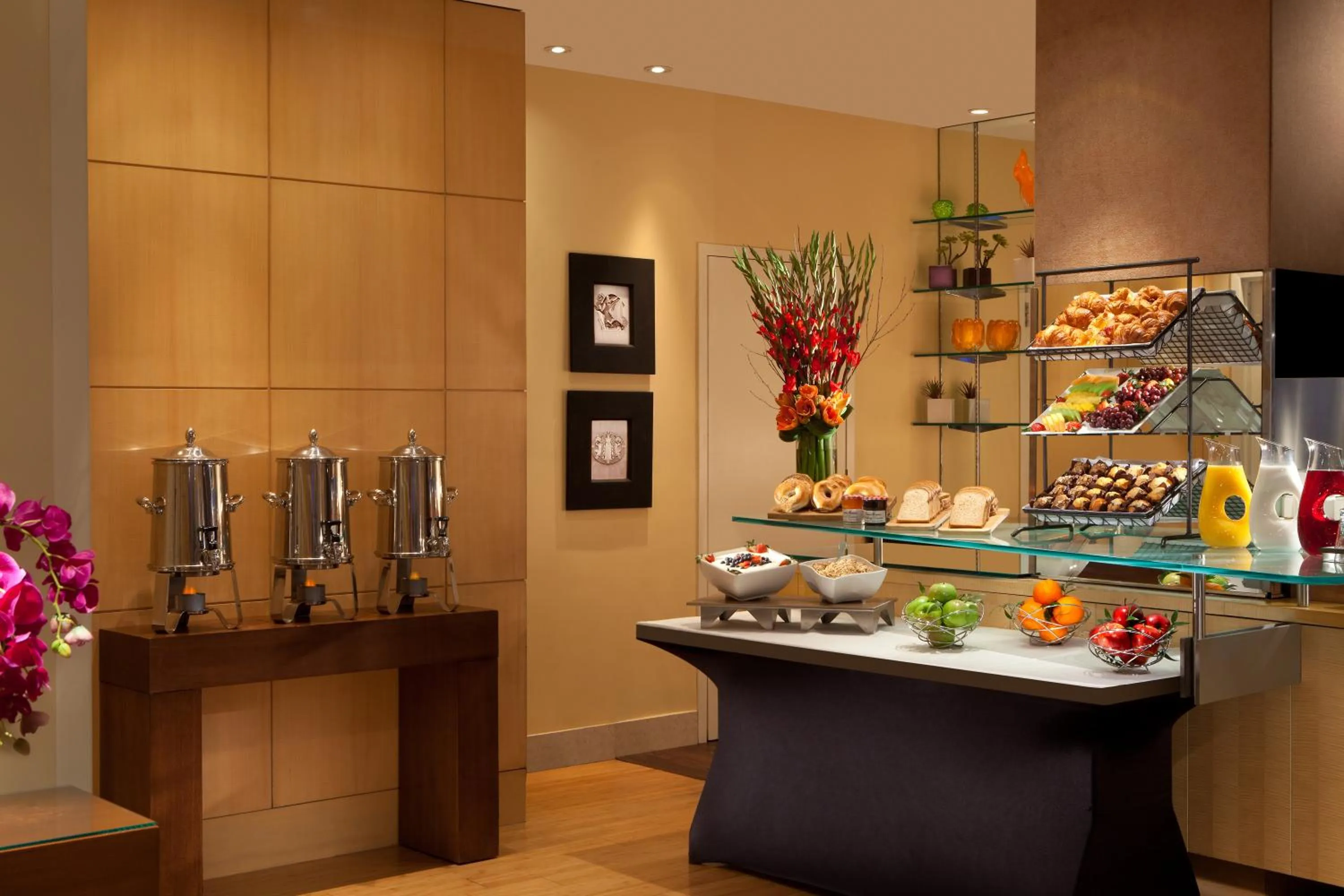 Food close-up in Millennium Premier Hotel New York Times Square