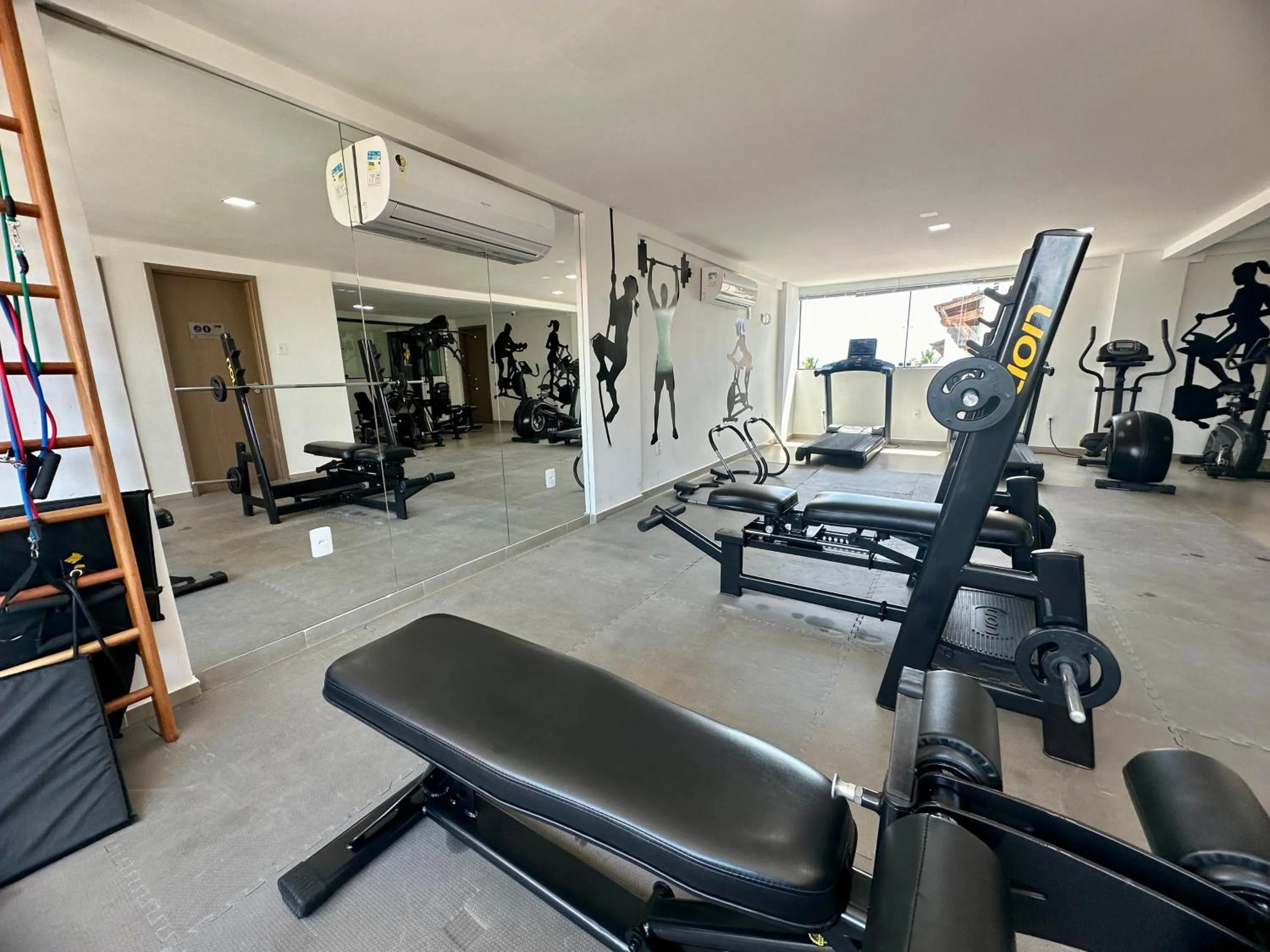Fitness centre/facilities in Flat Luxo - Pé na Areia - Maui Beach Residence