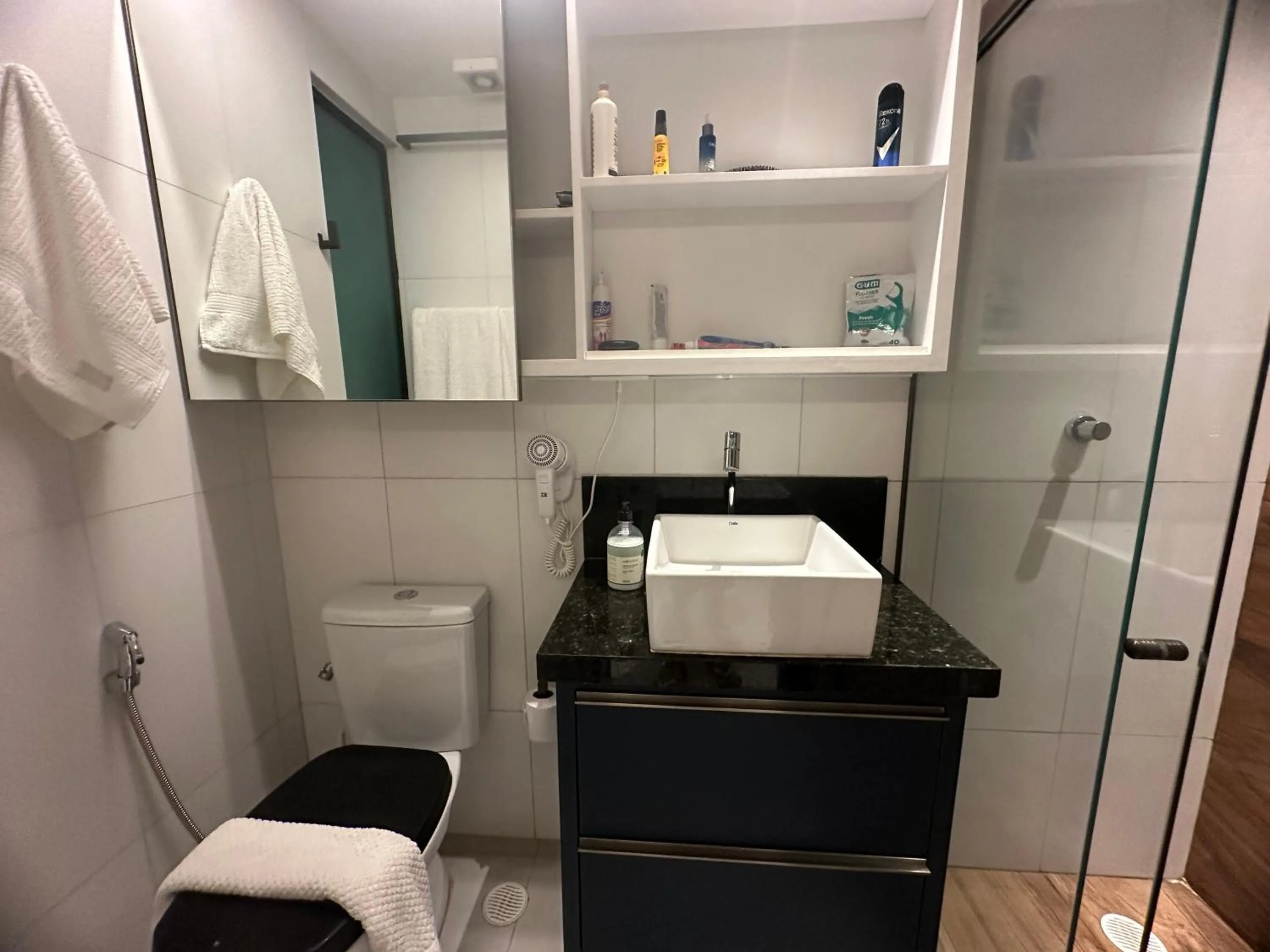 Bathroom in Flat Luxo - Pé na Areia - Maui Beach Residence