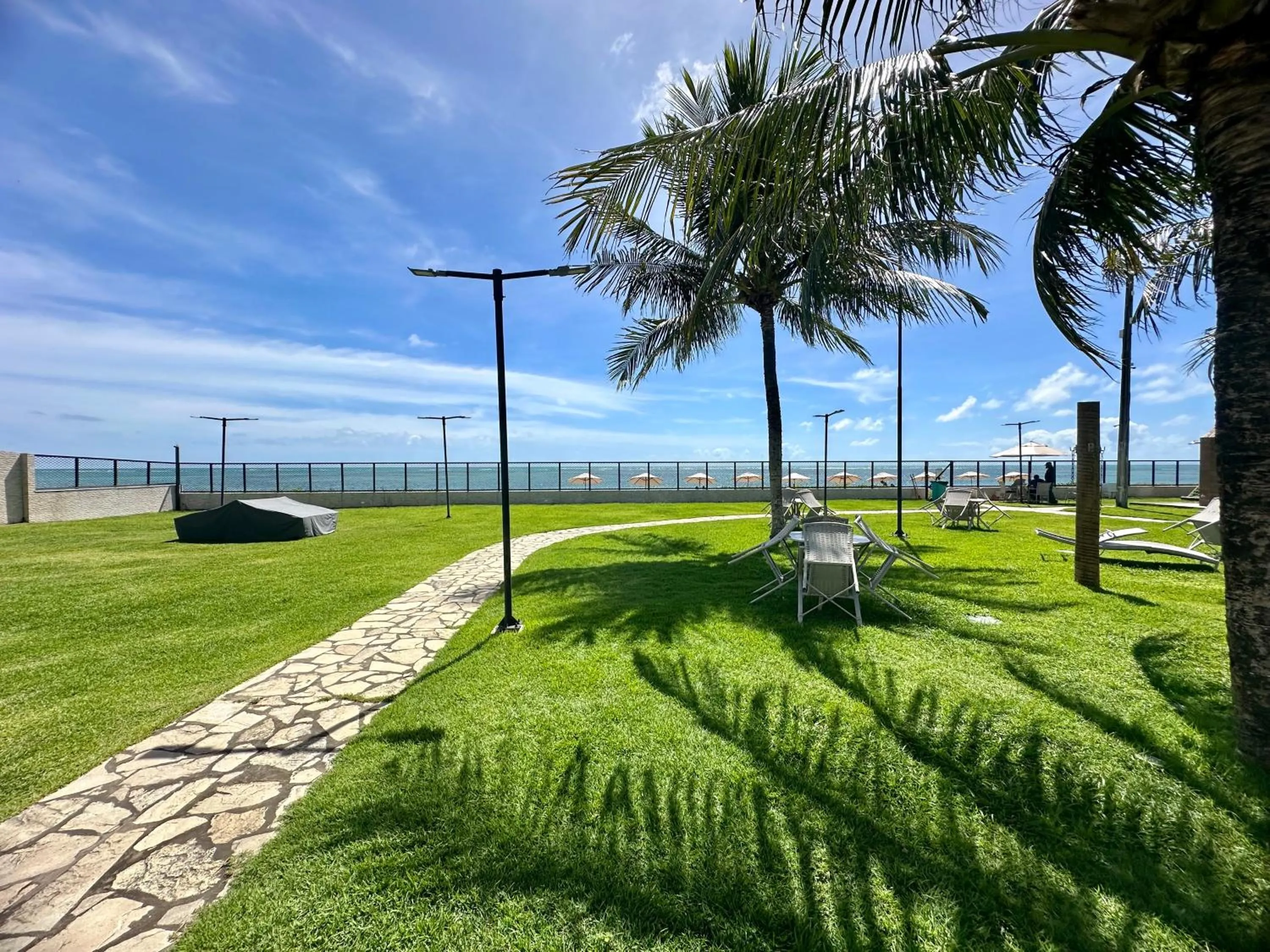 Garden in Flat Luxo - Pé na Areia - Maui Beach Residence