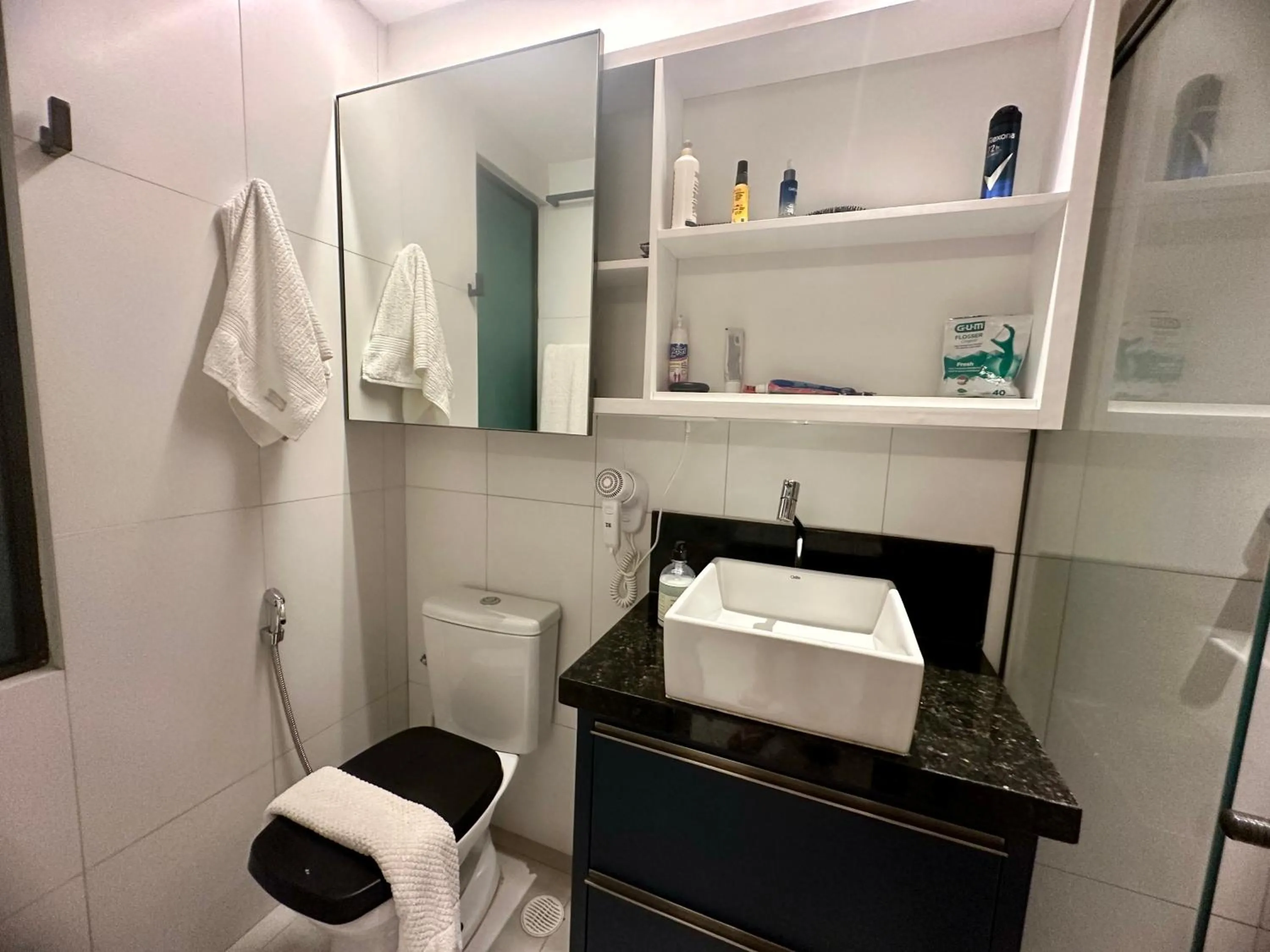 Bathroom in Flat Luxo - Pé na Areia - Maui Beach Residence