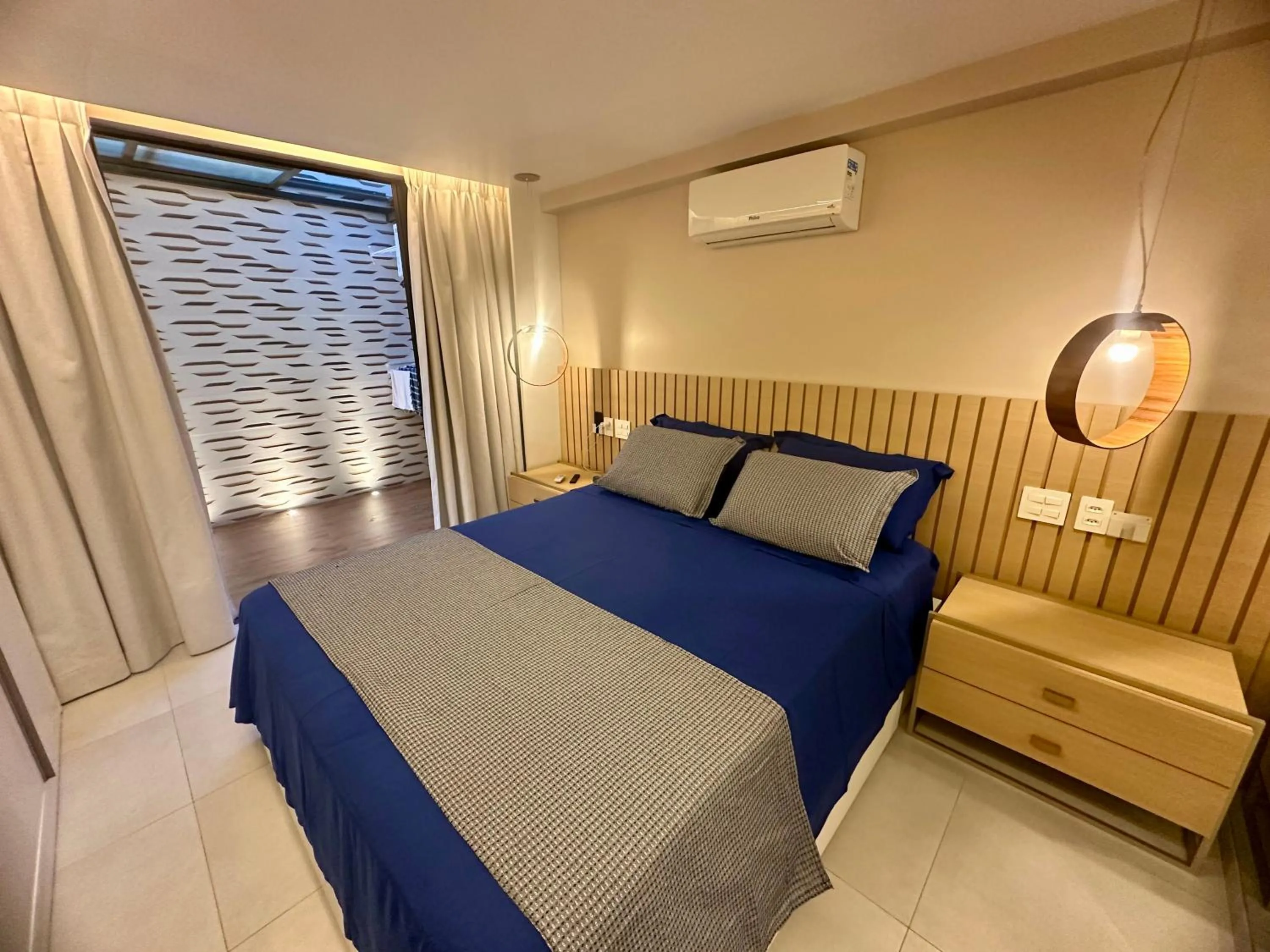 Bed in Flat Luxo - Pé na Areia - Maui Beach Residence
