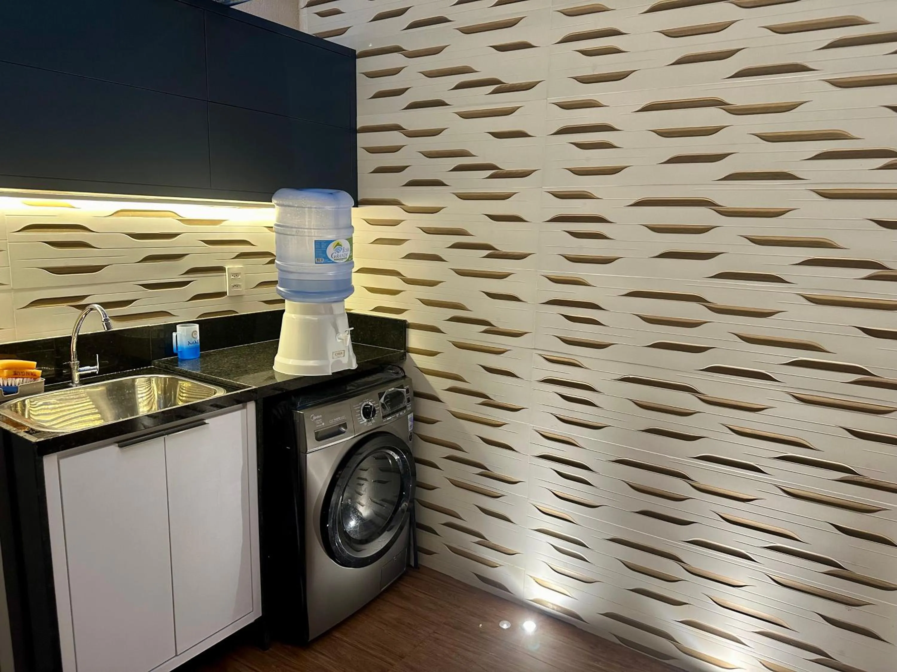 laundry in Flat Luxo - Pé na Areia - Maui Beach Residence