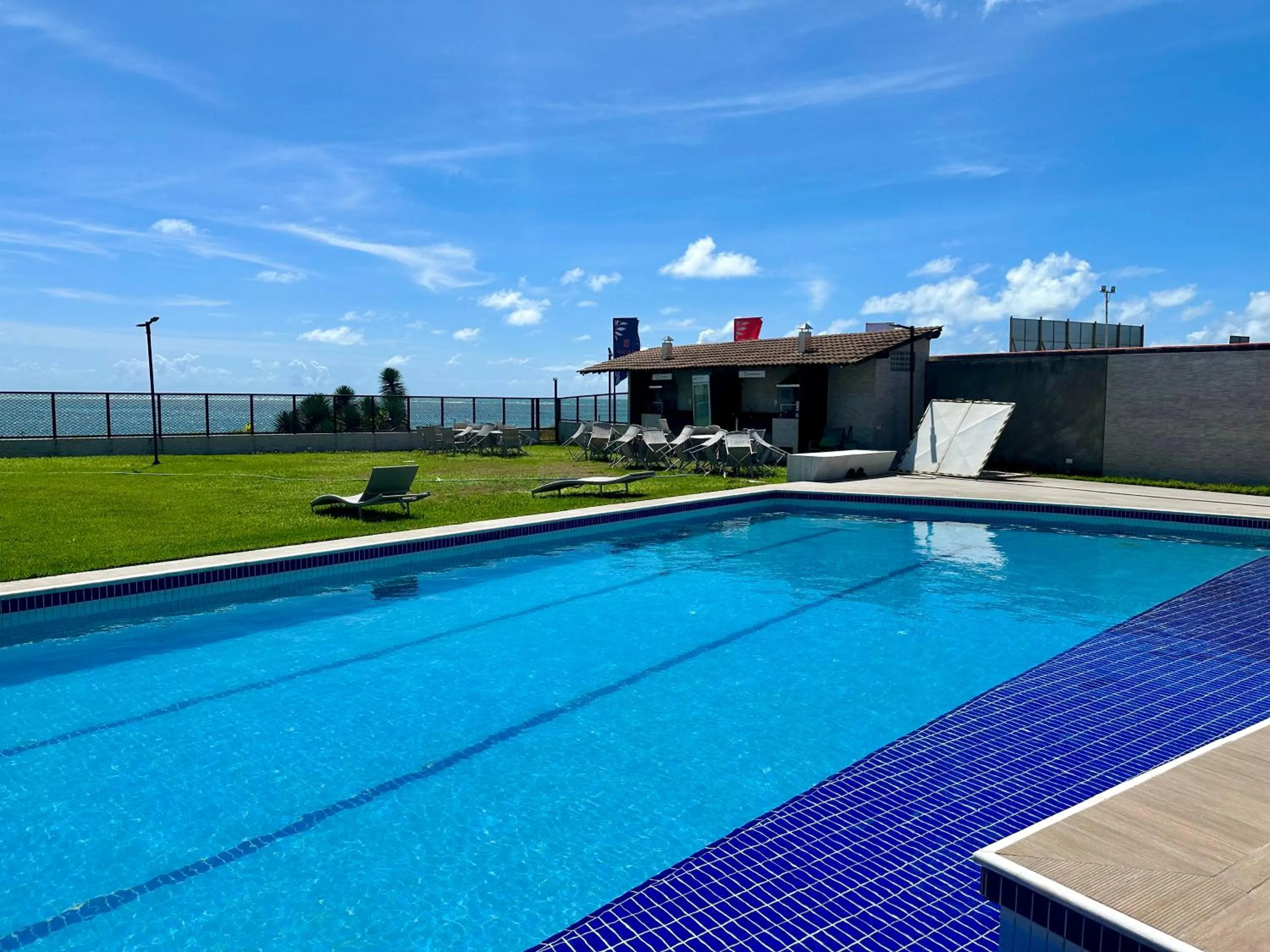 BBQ facilities in Flat Luxo - Pé na Areia - Maui Beach Residence