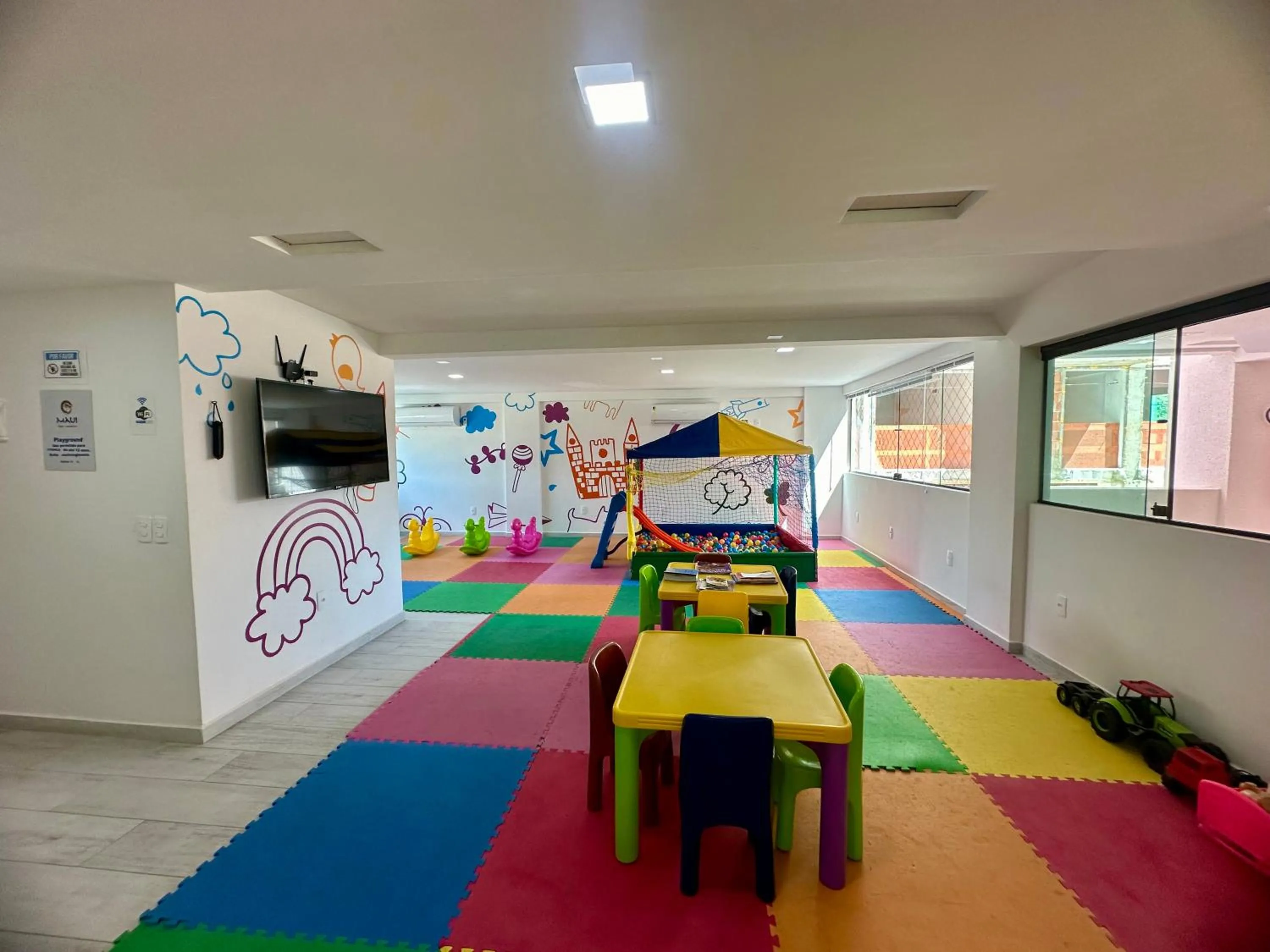 Kids's club in Flat Luxo - Pé na Areia - Maui Beach Residence