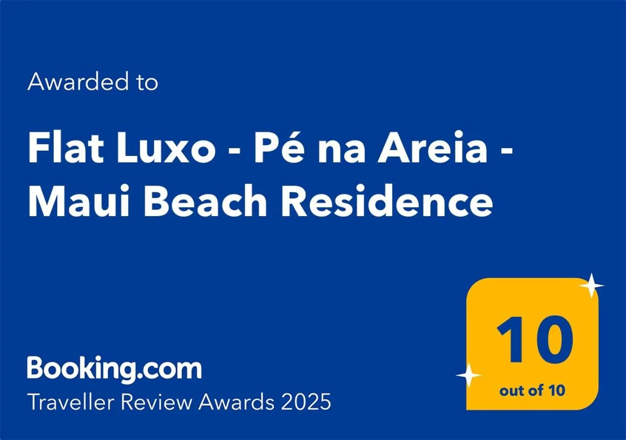 Flat Luxo - Pé na Areia - Maui Beach Residence