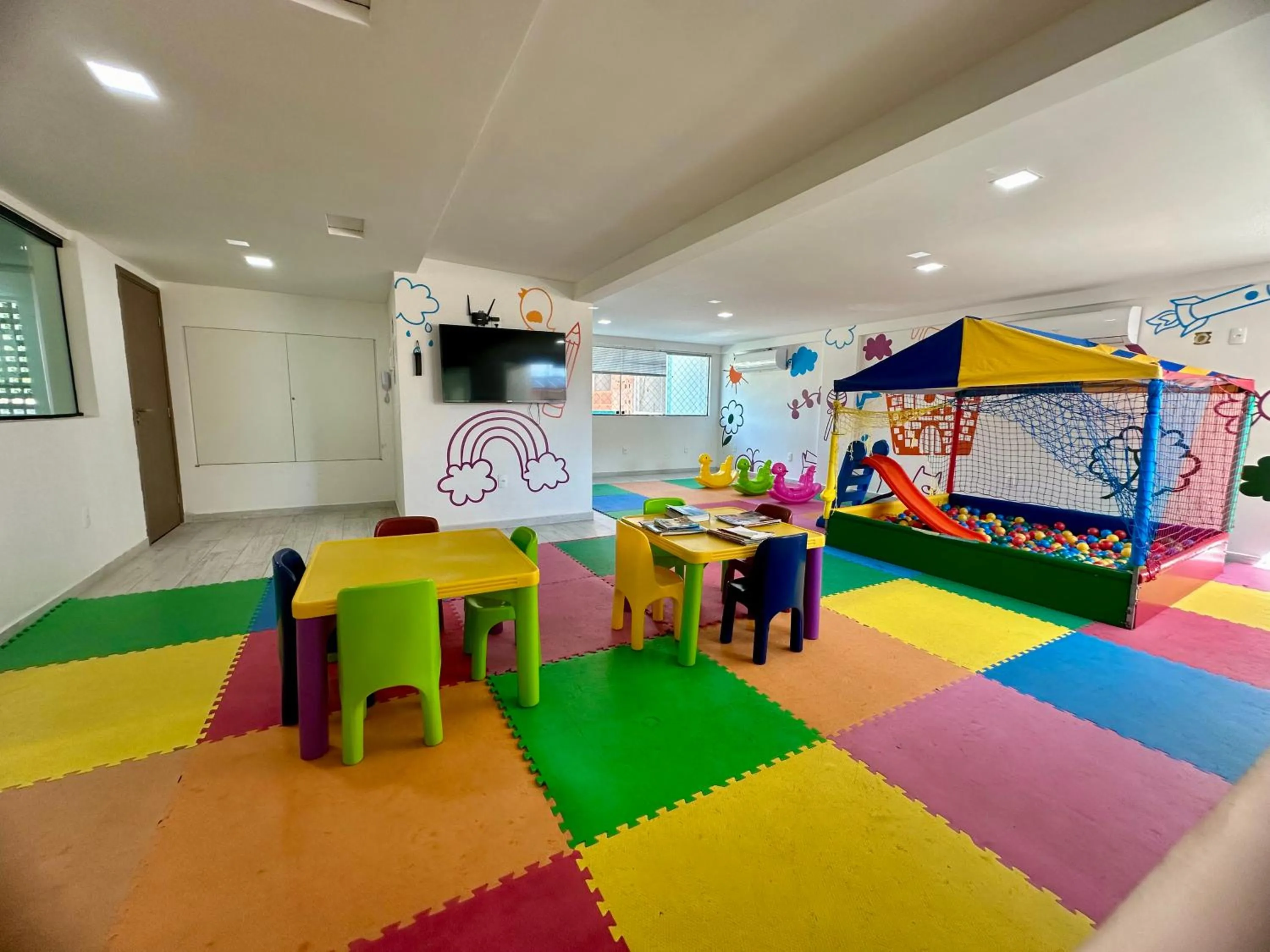 Kids's club in Flat Luxo - Pé na Areia - Maui Beach Residence