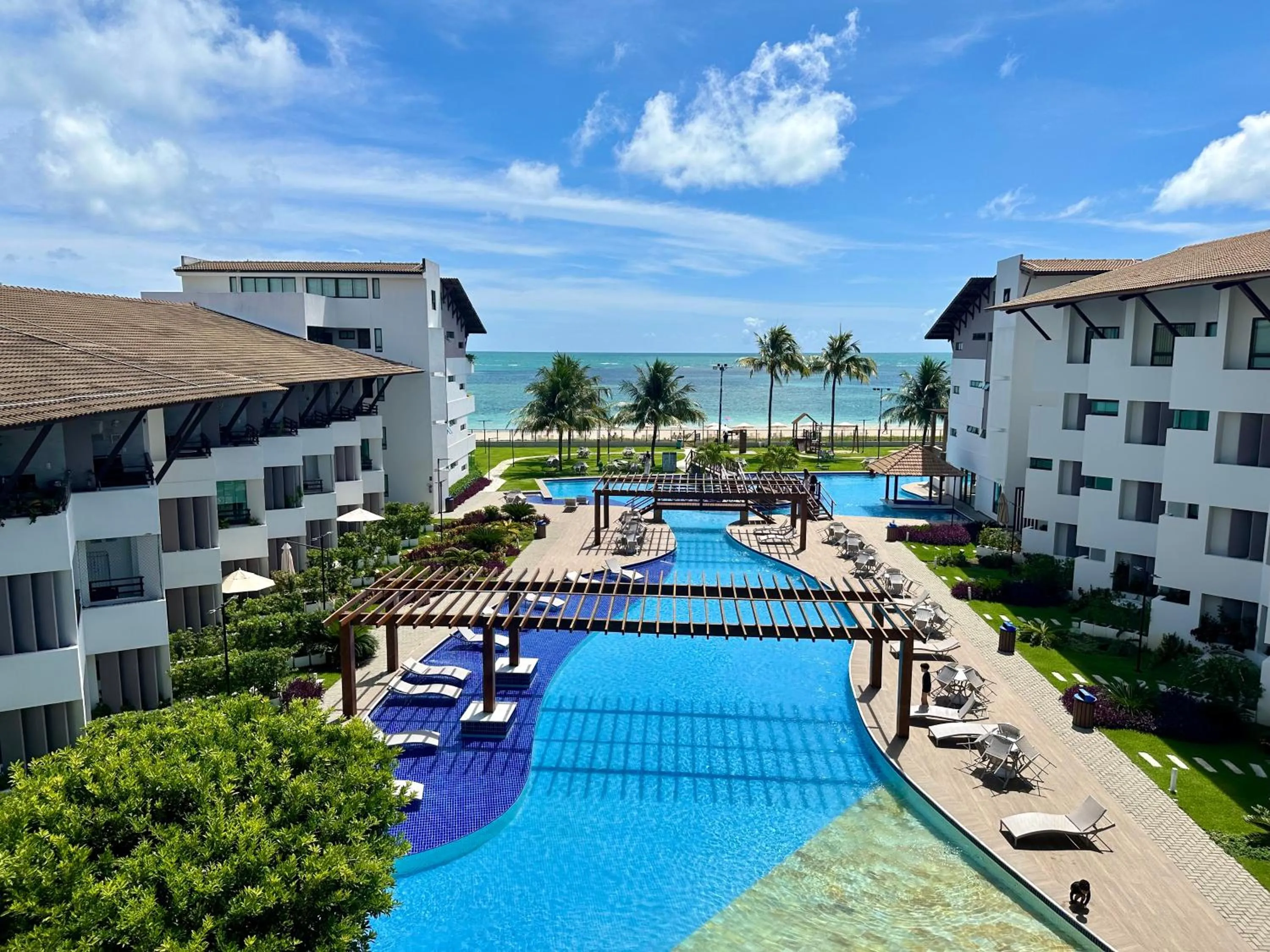 Bird's eye view in Flat Luxo - Pé na Areia - Maui Beach Residence