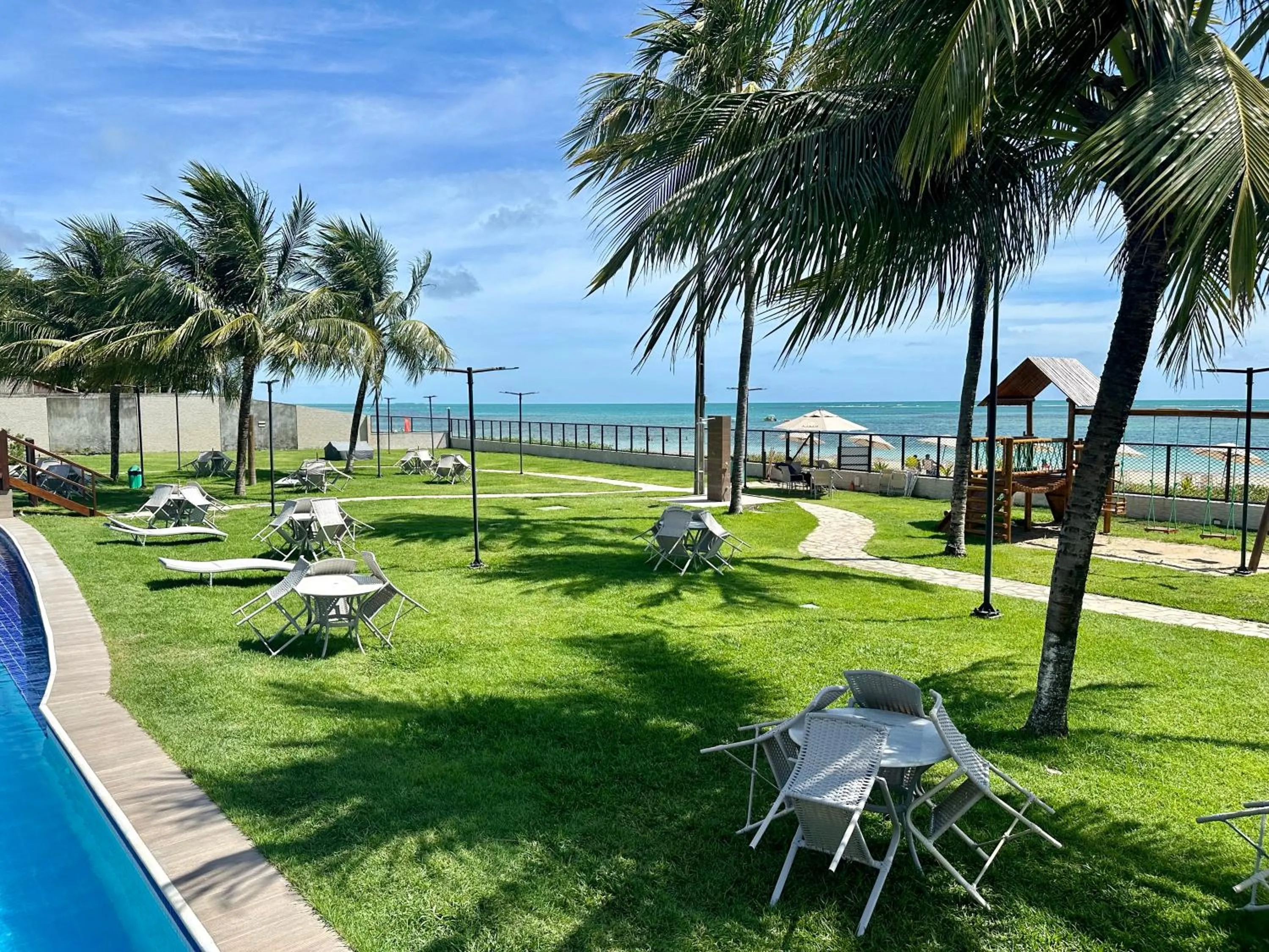 Garden in Flat Luxo - Pé na Areia - Maui Beach Residence