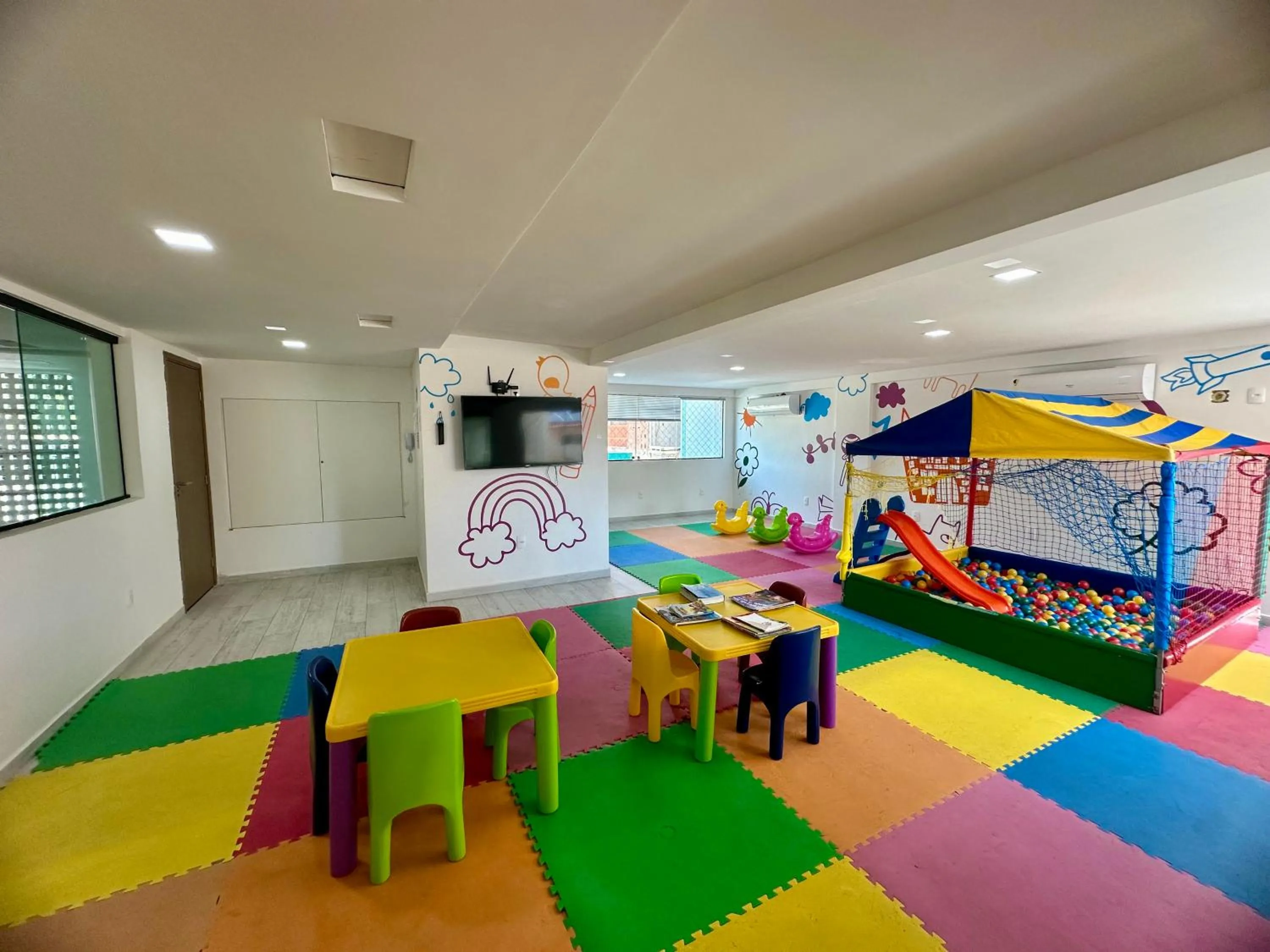 Kids's club in Flat Luxo - Pé na Areia - Maui Beach Residence