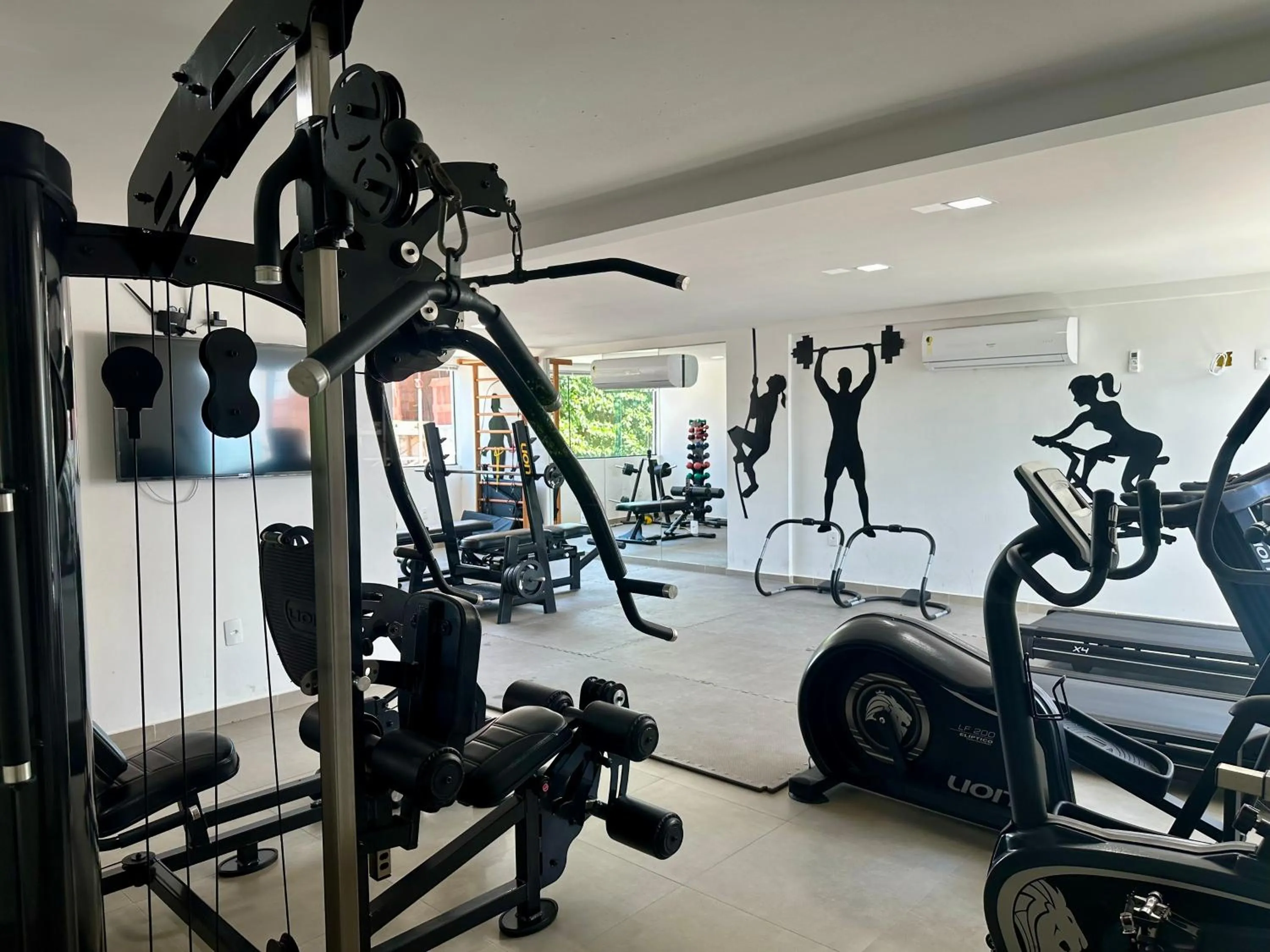 Fitness centre/facilities in Flat Luxo - Pé na Areia - Maui Beach Residence