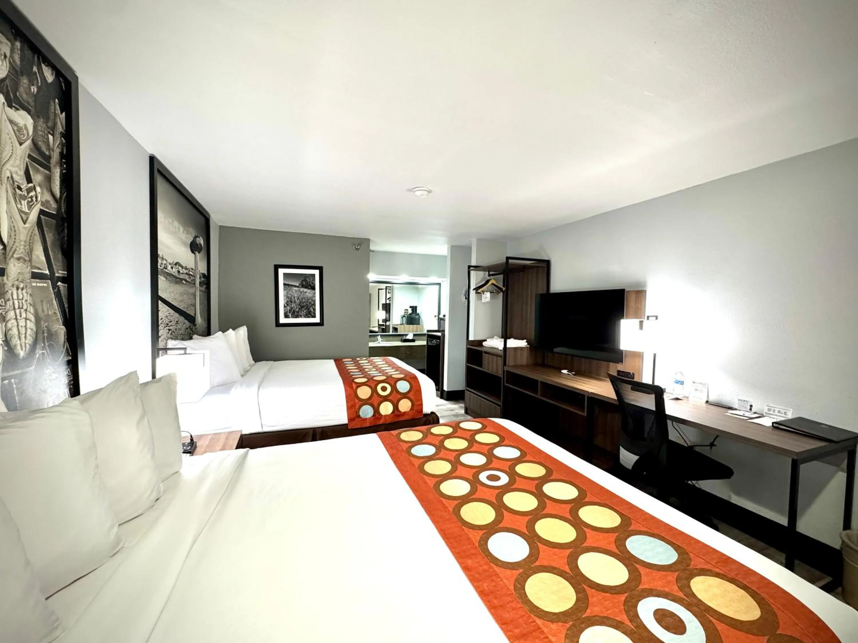 Bed in Super 8 by Wyndham Clovis