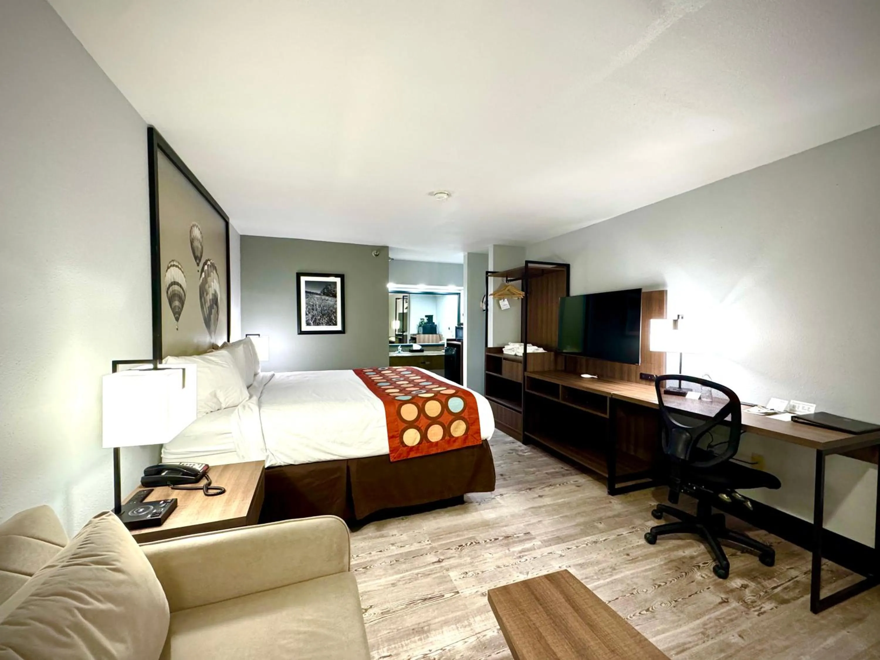 Bed in Super 8 by Wyndham Clovis