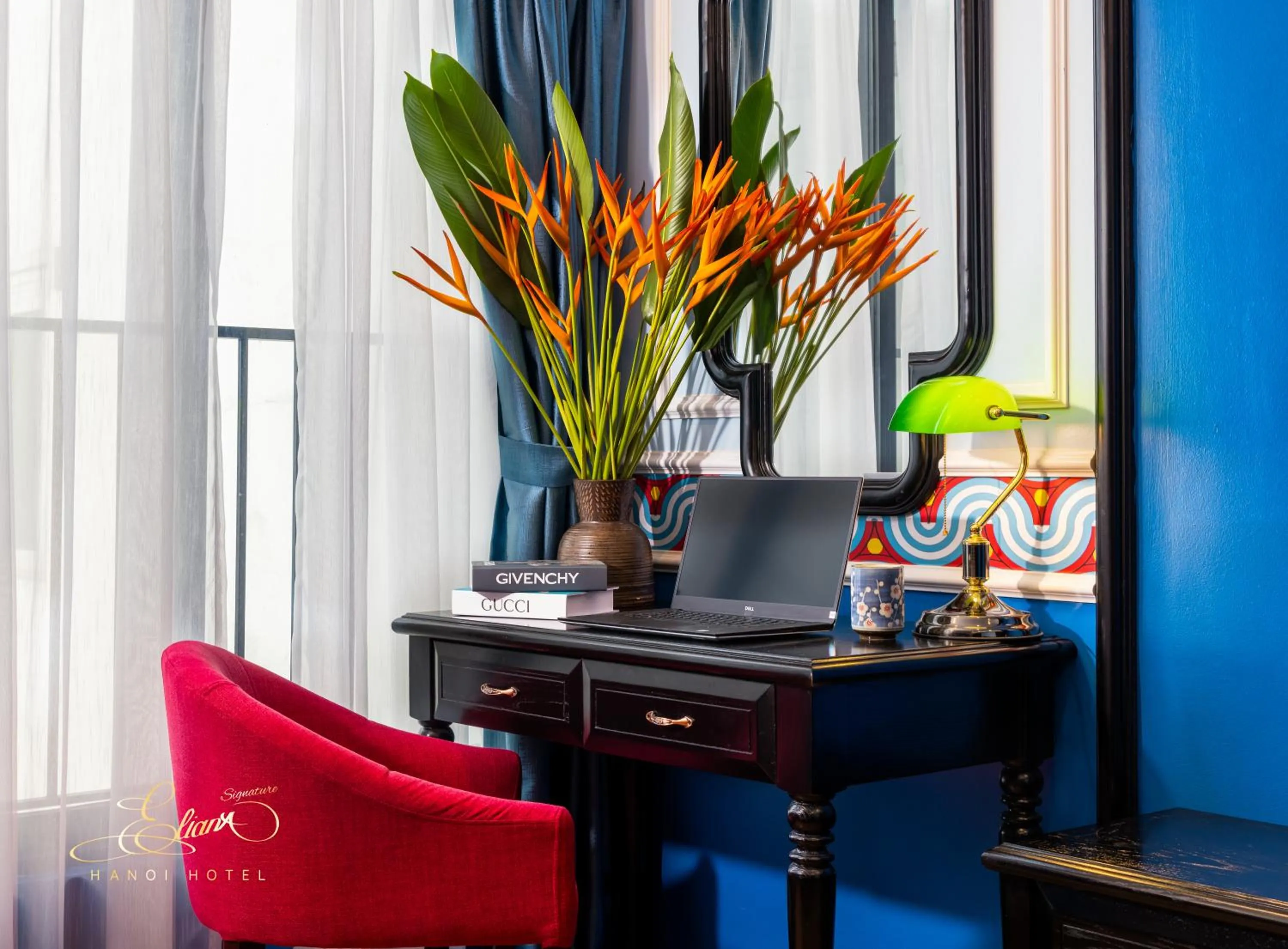 Living room in Eliana Signature Hanoi Hotel