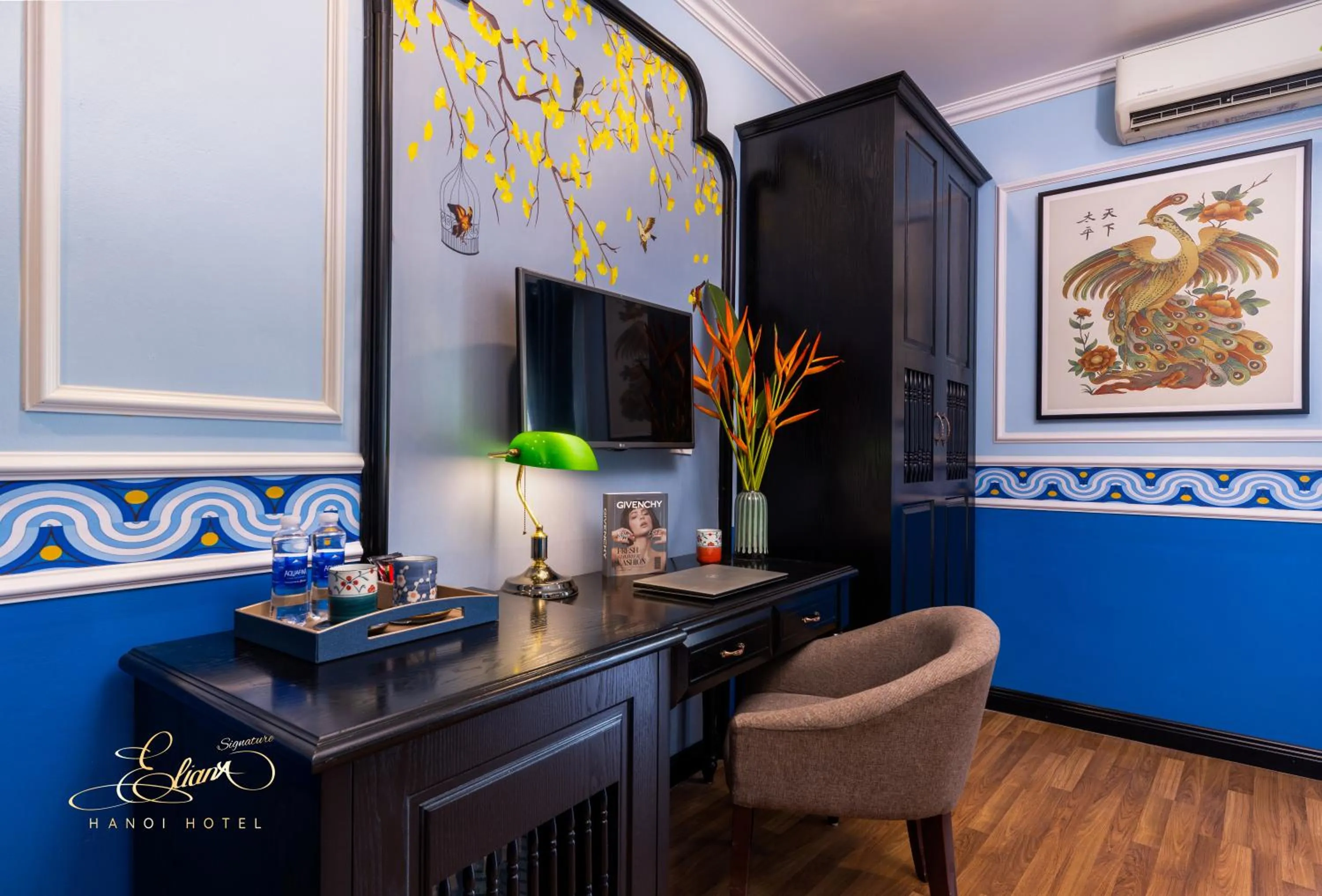 Communal lounge/ TV room in Eliana Signature Hanoi Hotel