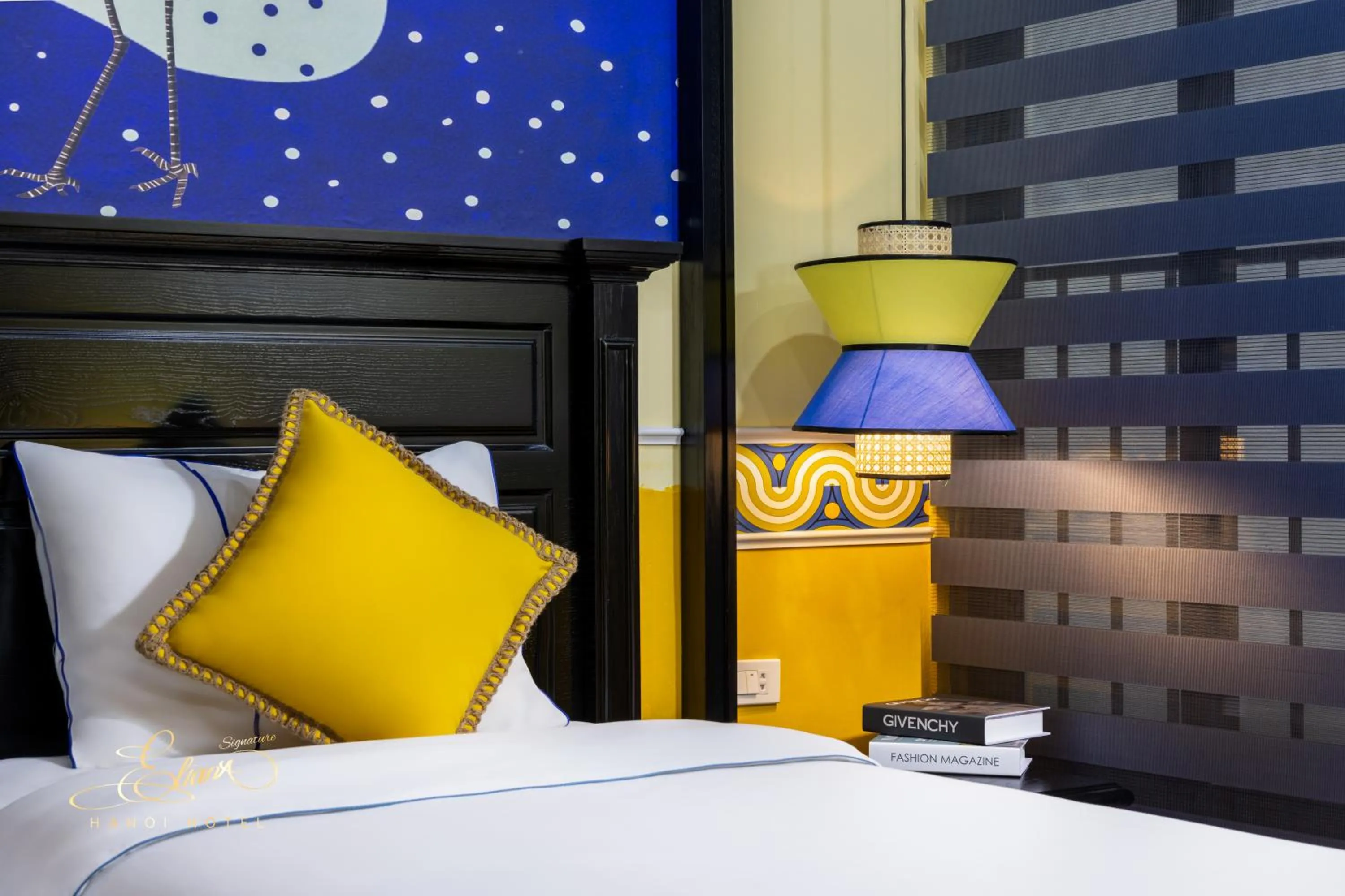 Bed in Eliana Signature Hanoi Hotel