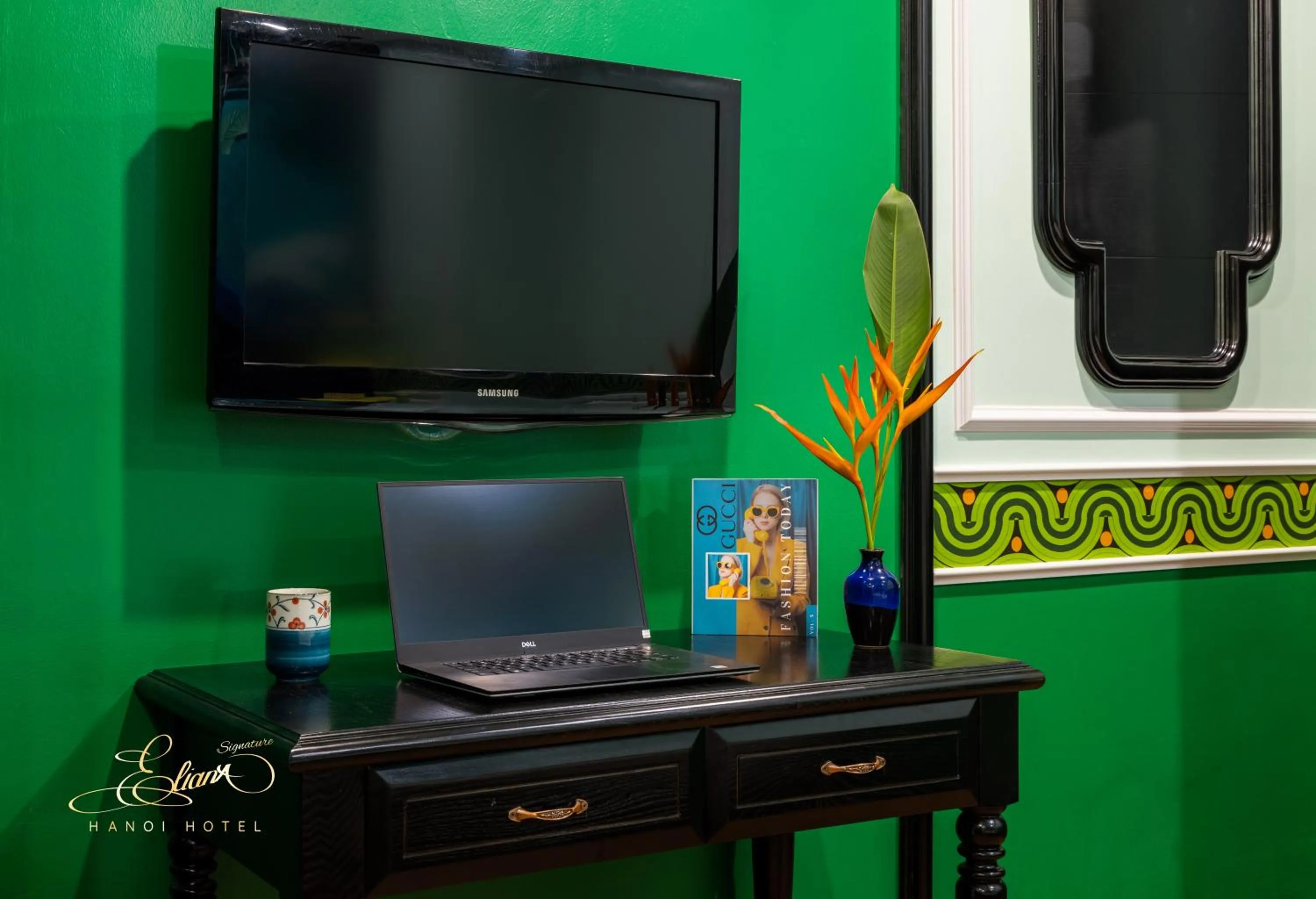 Communal lounge/ TV room in Eliana Signature Hanoi Hotel