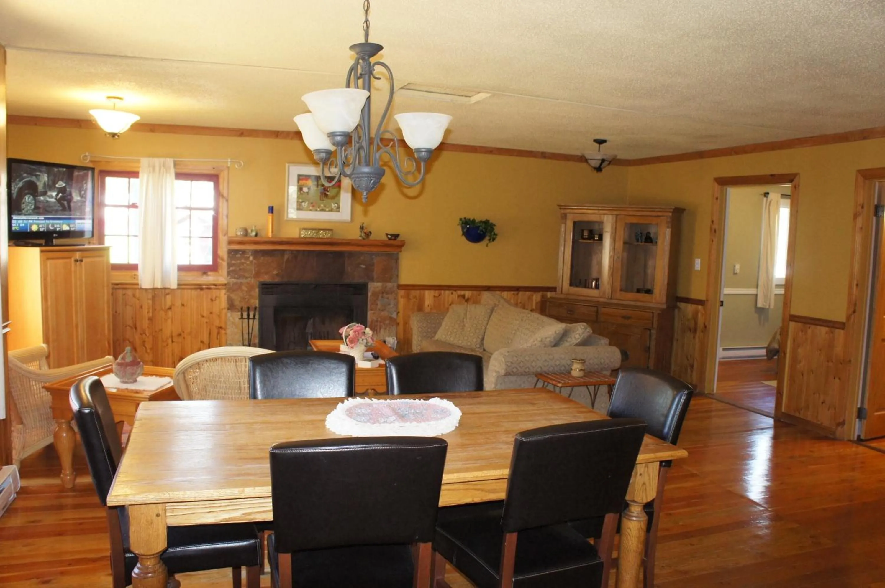 Living room in Fairmont Mountain Bungalows