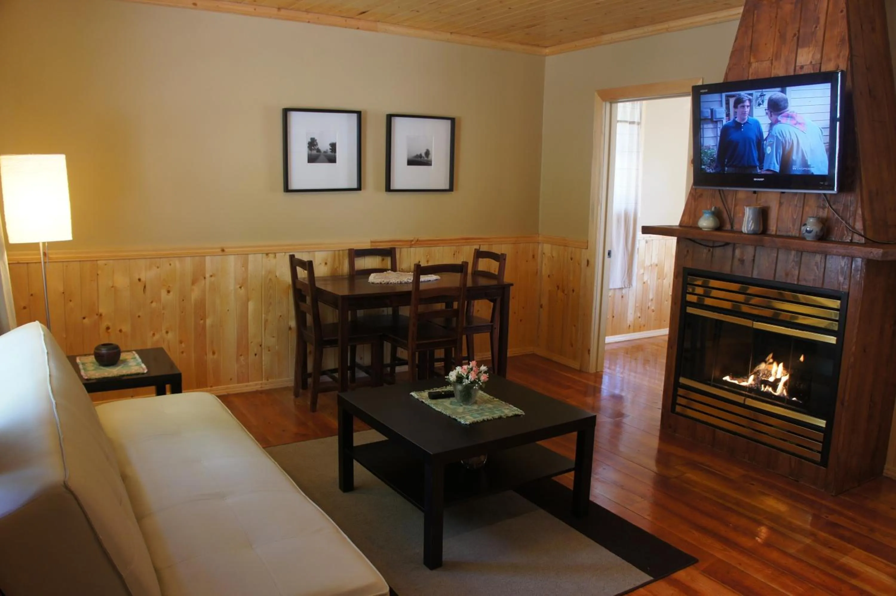 Living room in Fairmont Mountain Bungalows