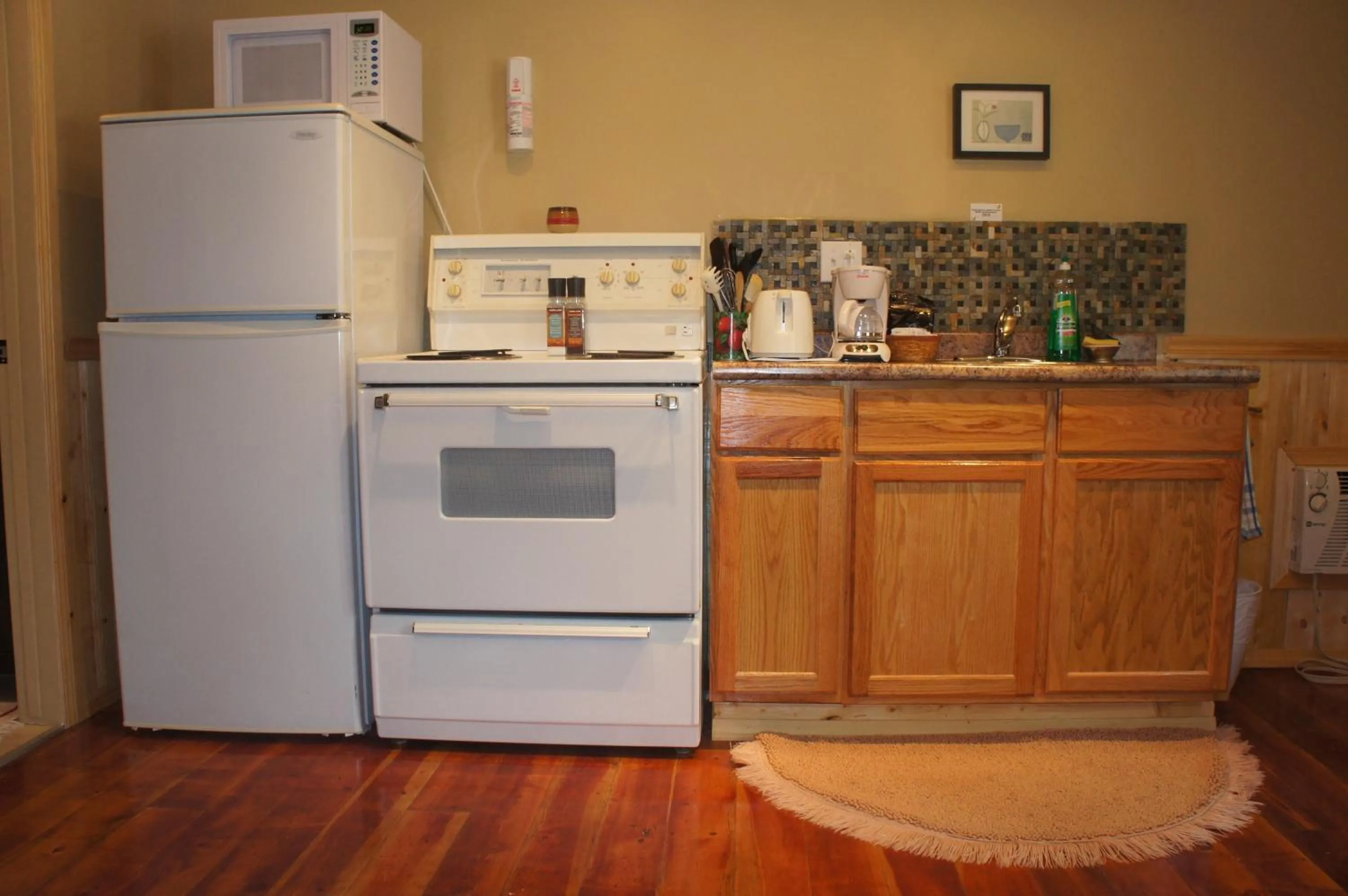 Kitchen or kitchenette in Fairmont Mountain Bungalows