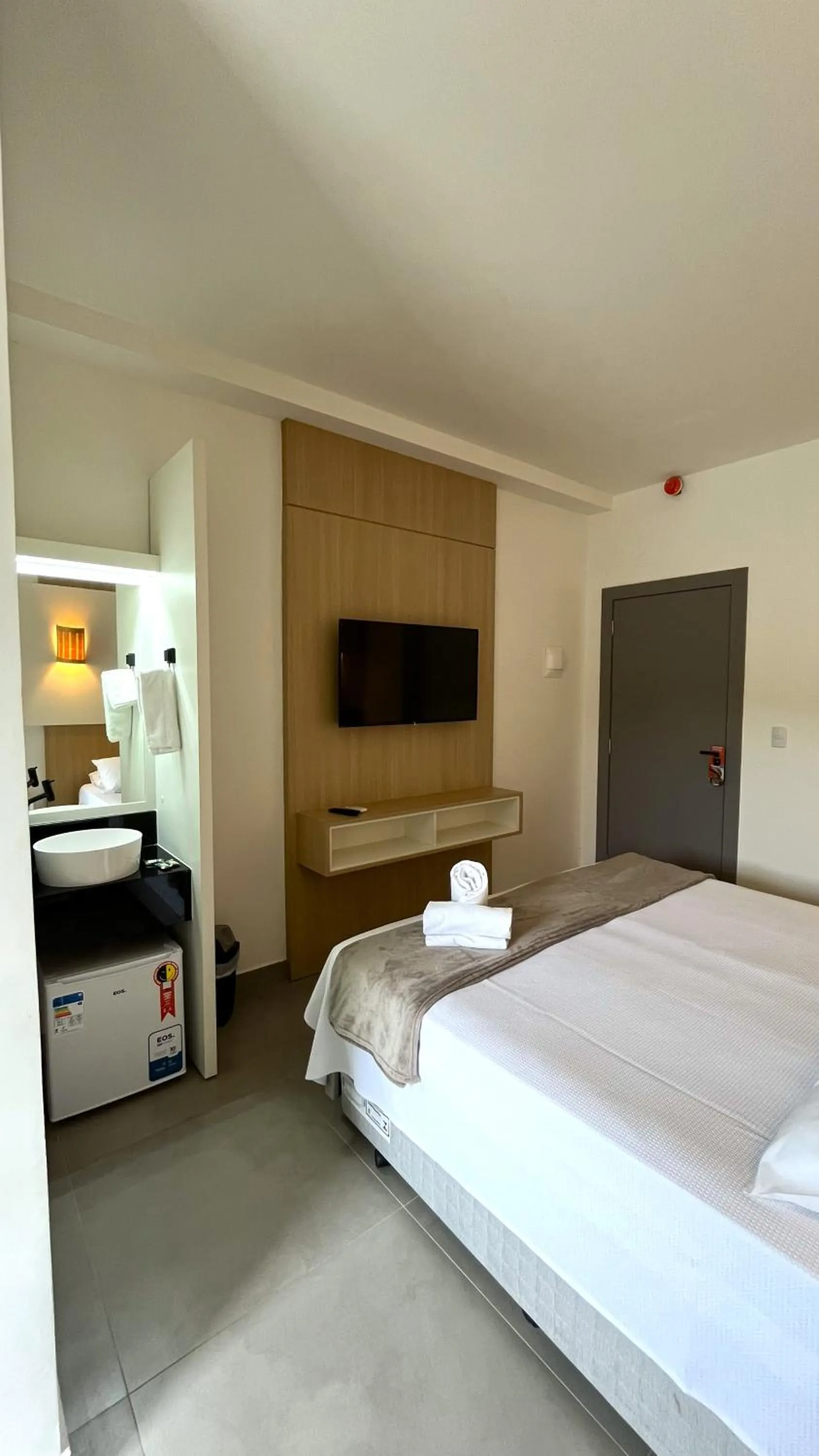 Bed in Hotel Pé na Areia