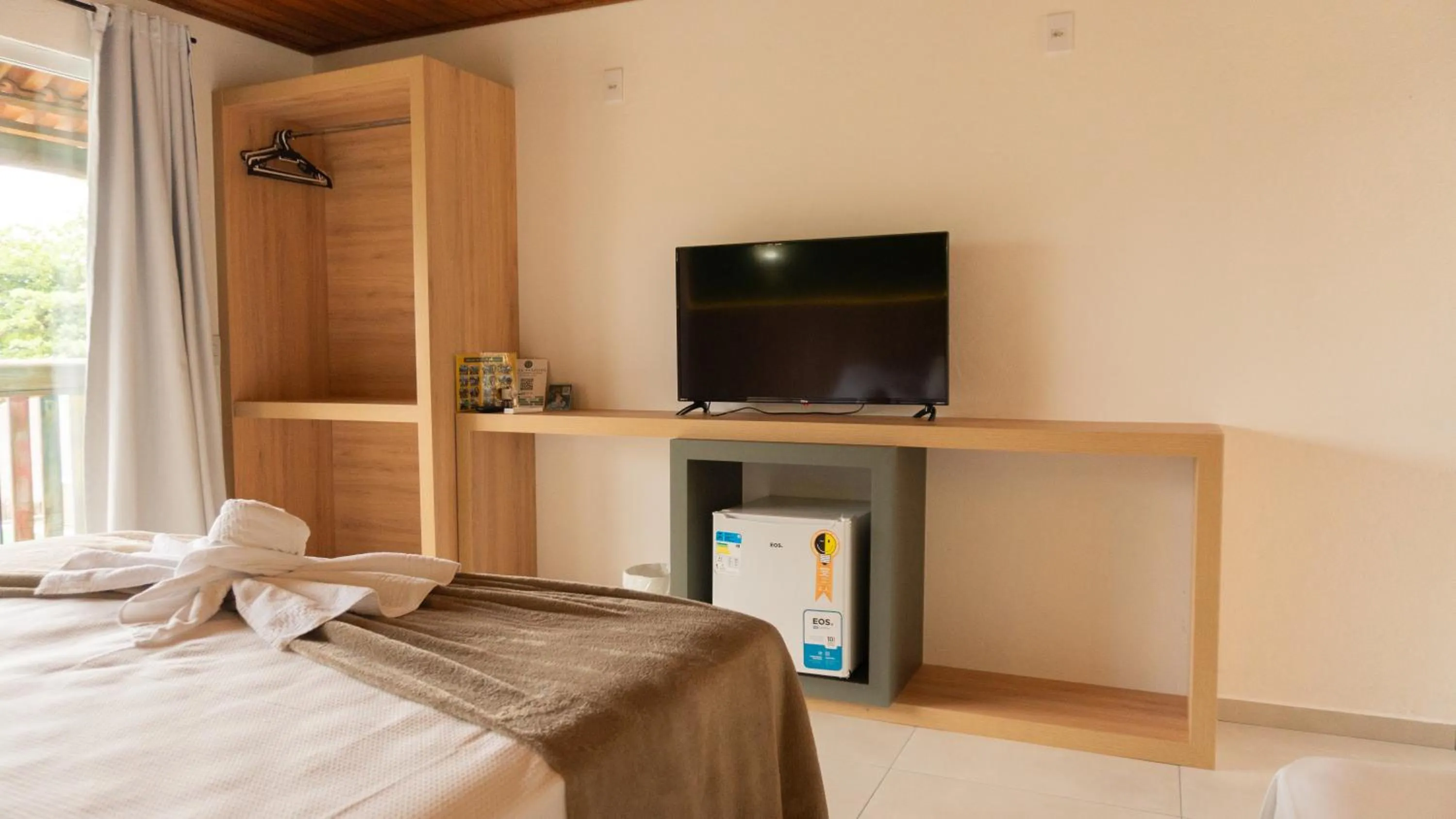 Bed in Hotel Pé na Areia