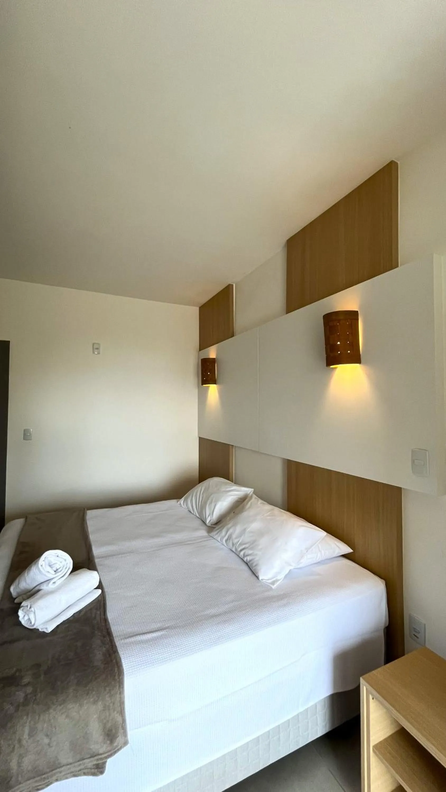 Bed in Hotel Pé na Areia