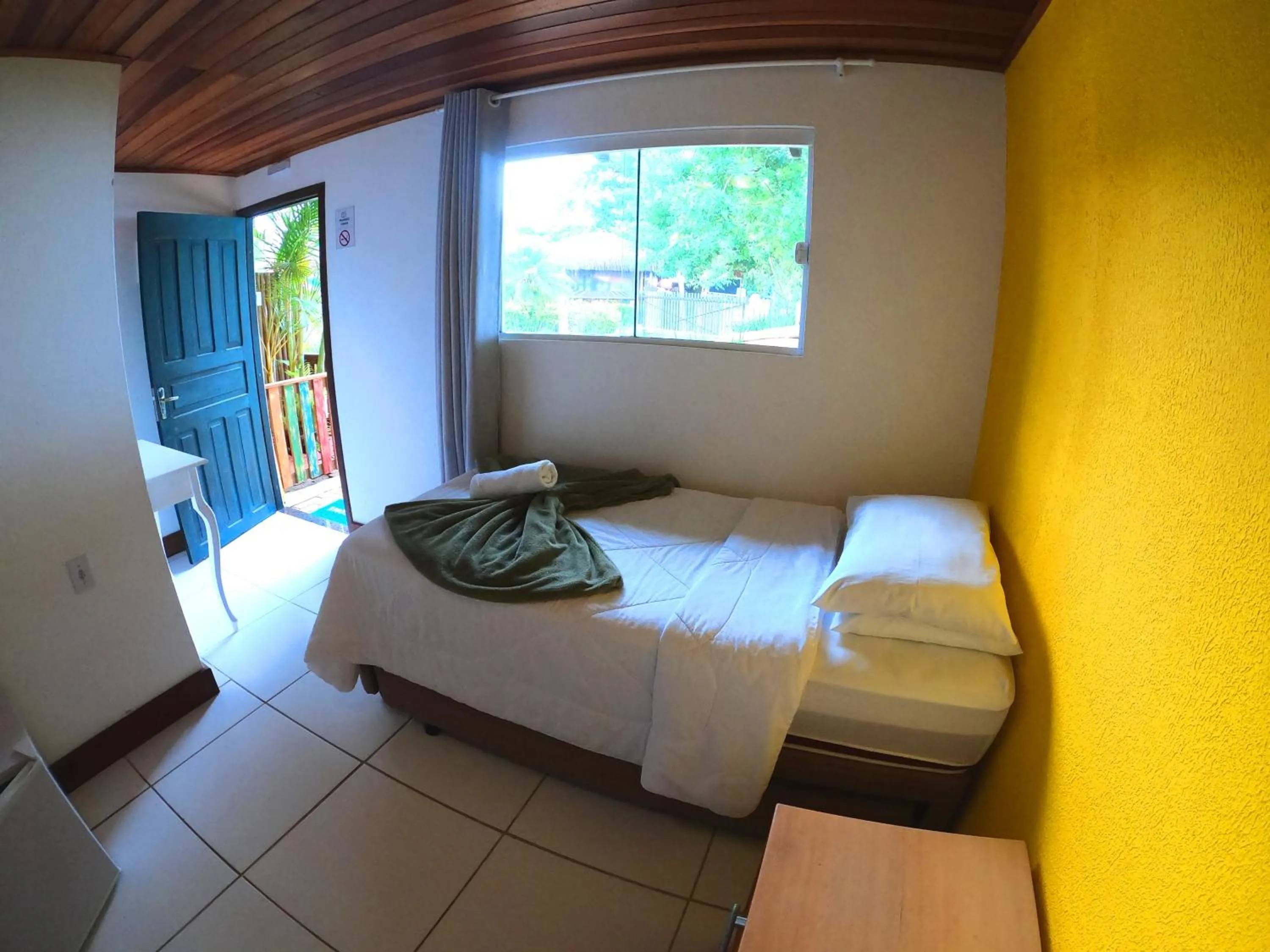 Bed in Hotel Pé na Areia