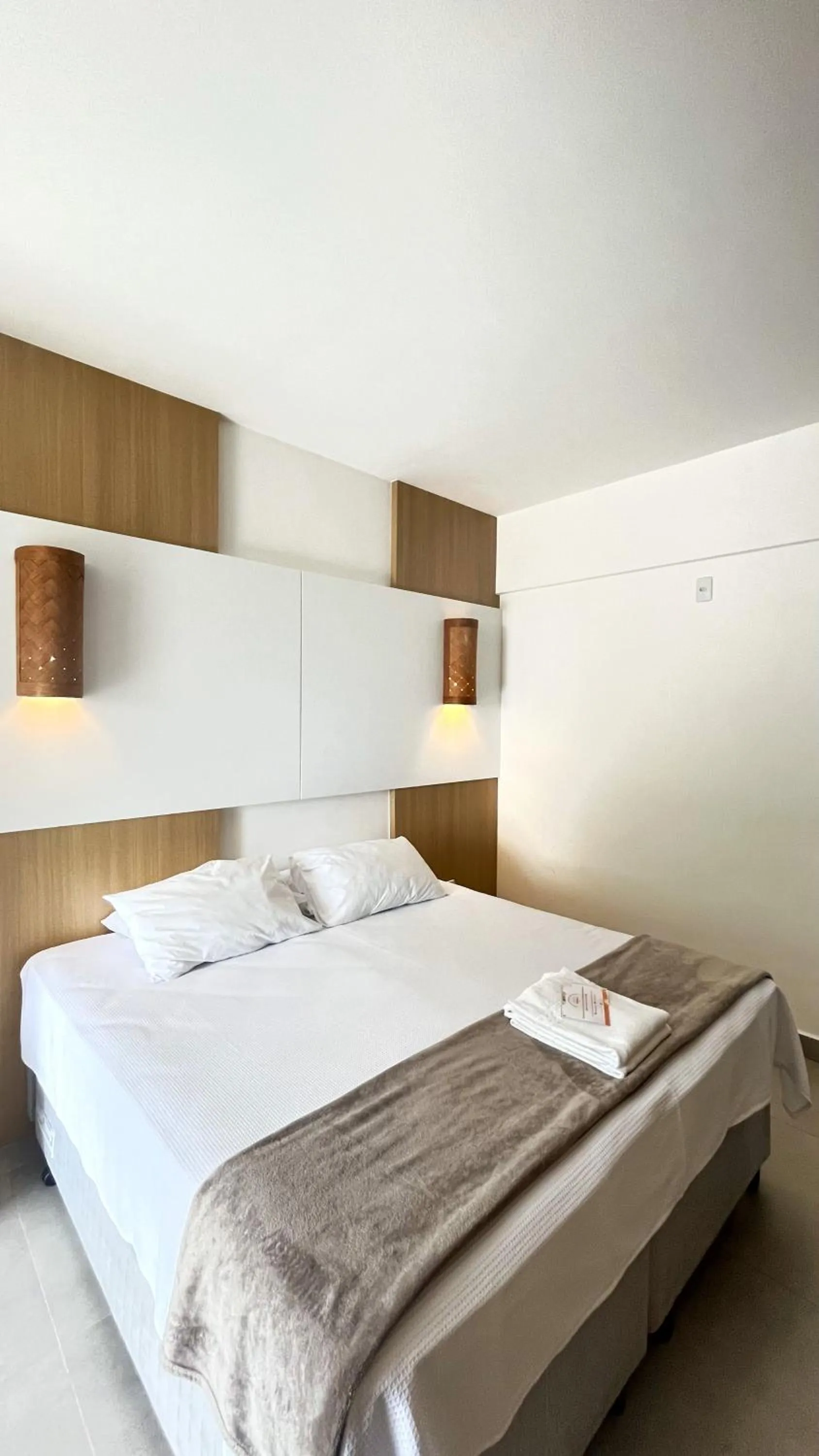 Bed in Hotel Pé na Areia