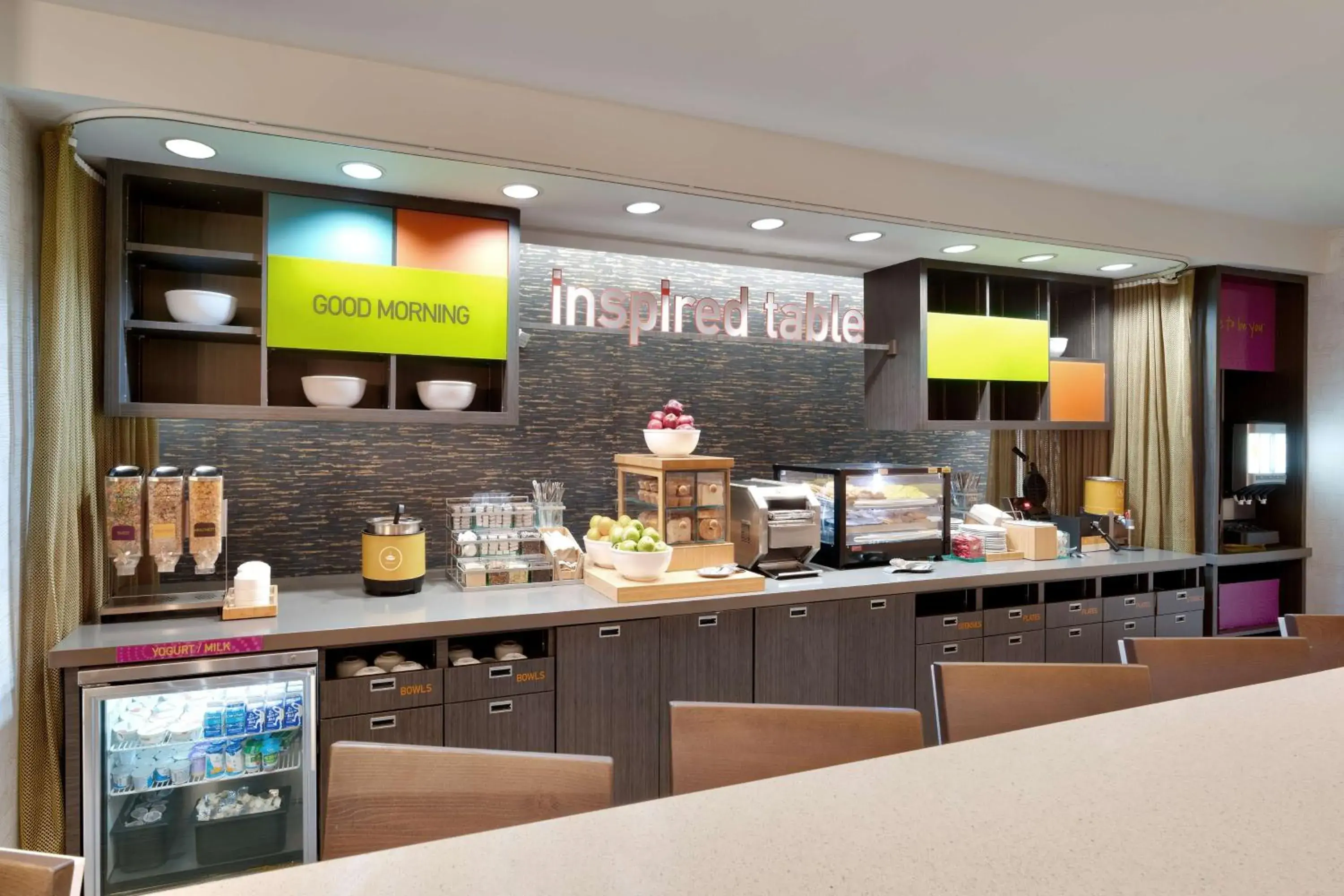 Breakfast in Home2 Suites by Hilton Houston Katy Breakfast in Home2 Suites by Hilton Houston Katy