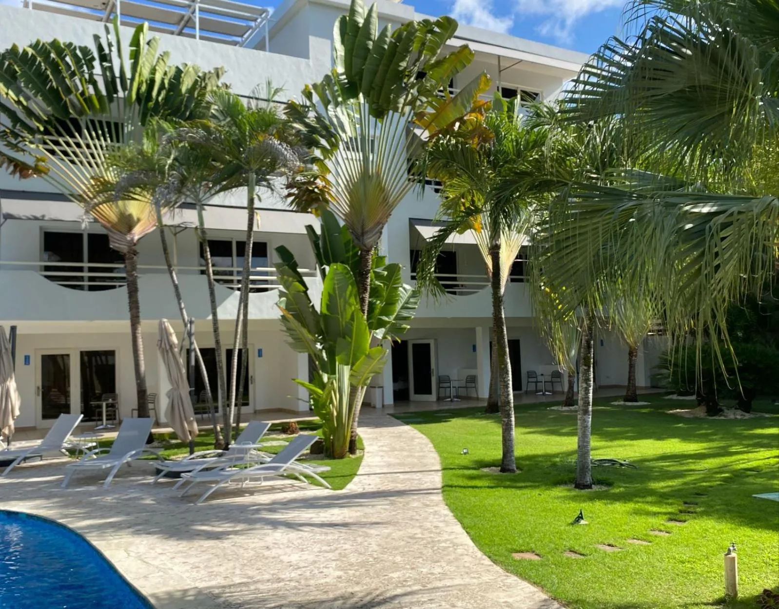 Garden view in New Garden Hotel