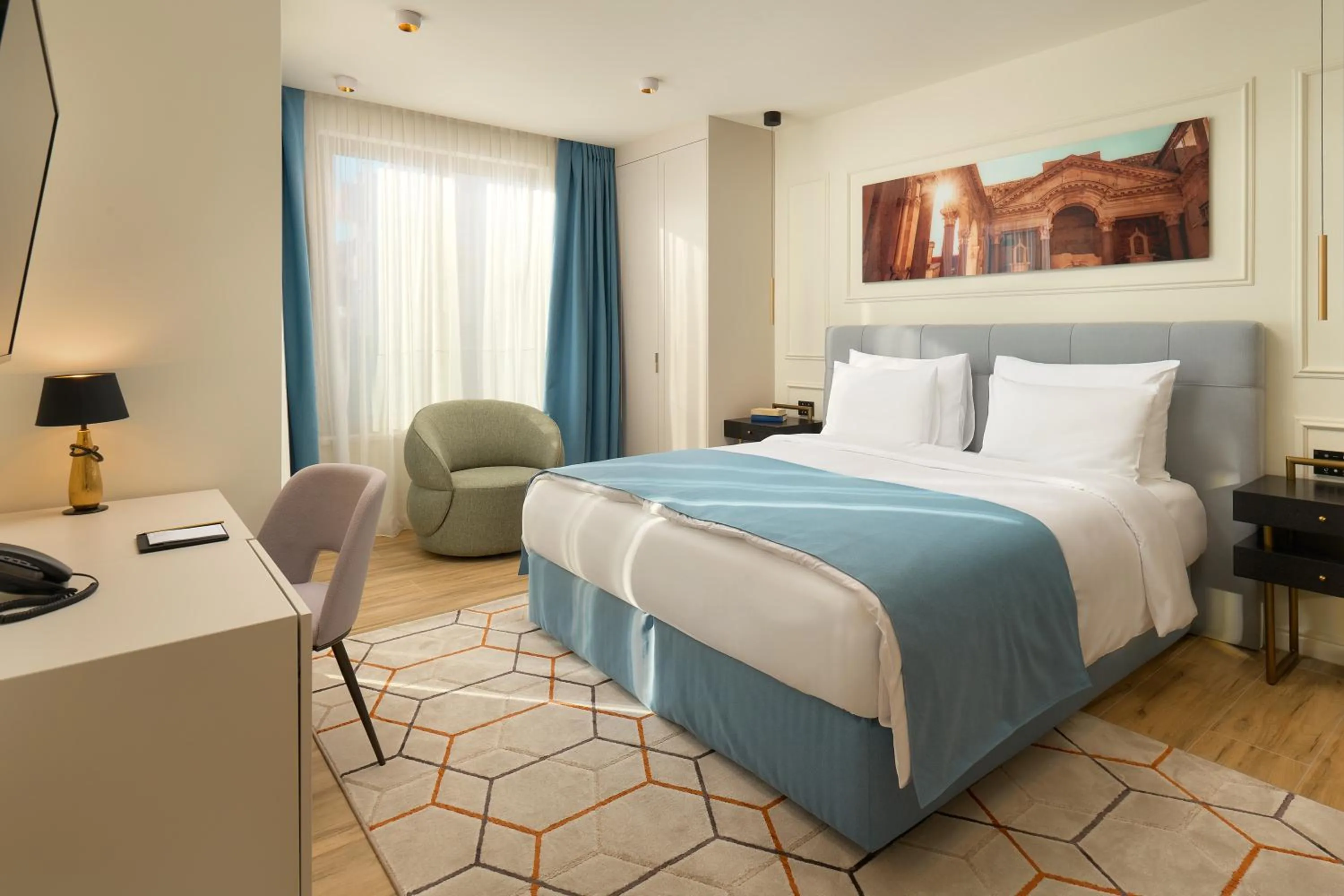 Bed in Mirari Boutique Hotel