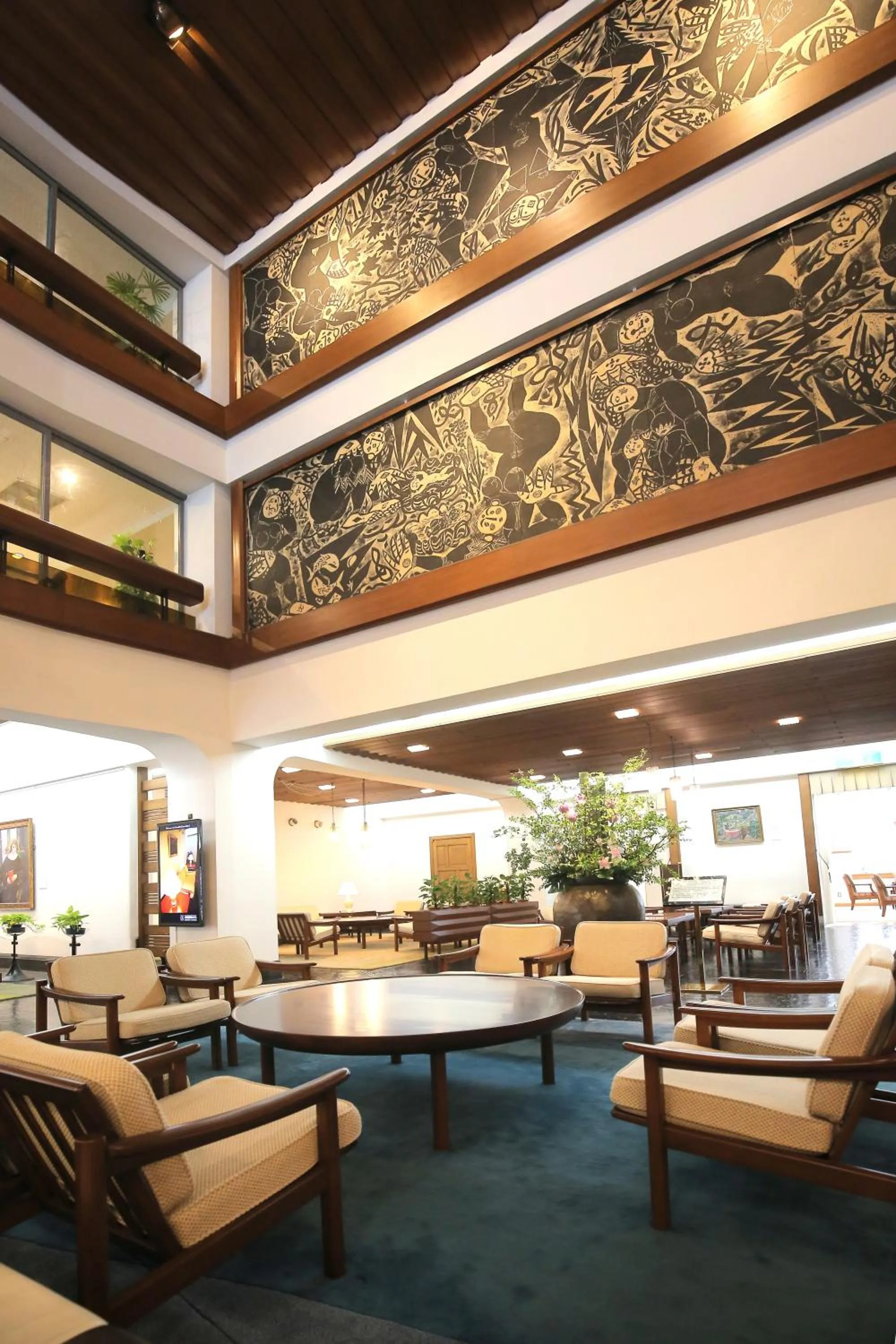 Lobby or reception in Kurashiki Kokusai Hotel