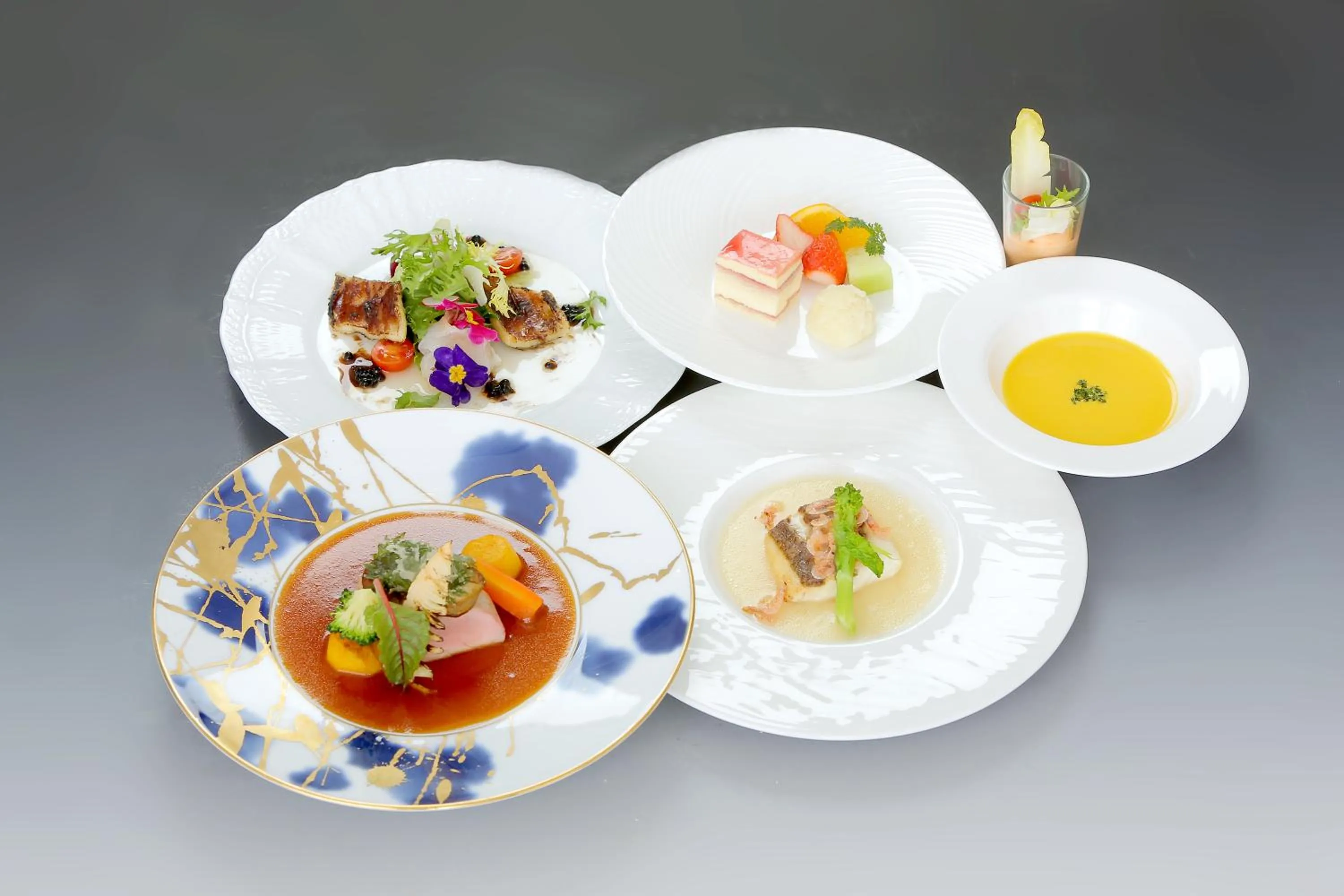 Dinner in Kurashiki Kokusai Hotel