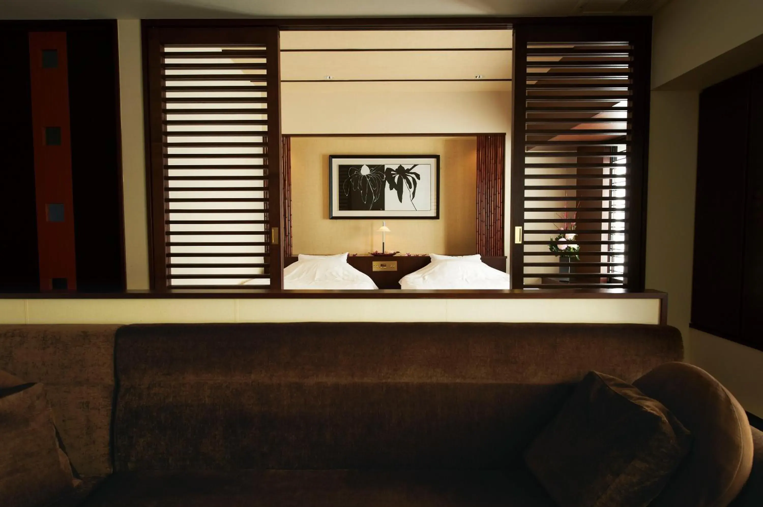 Bed in Hotel Yumeshizuku Bed in Hotel Yumeshizuku