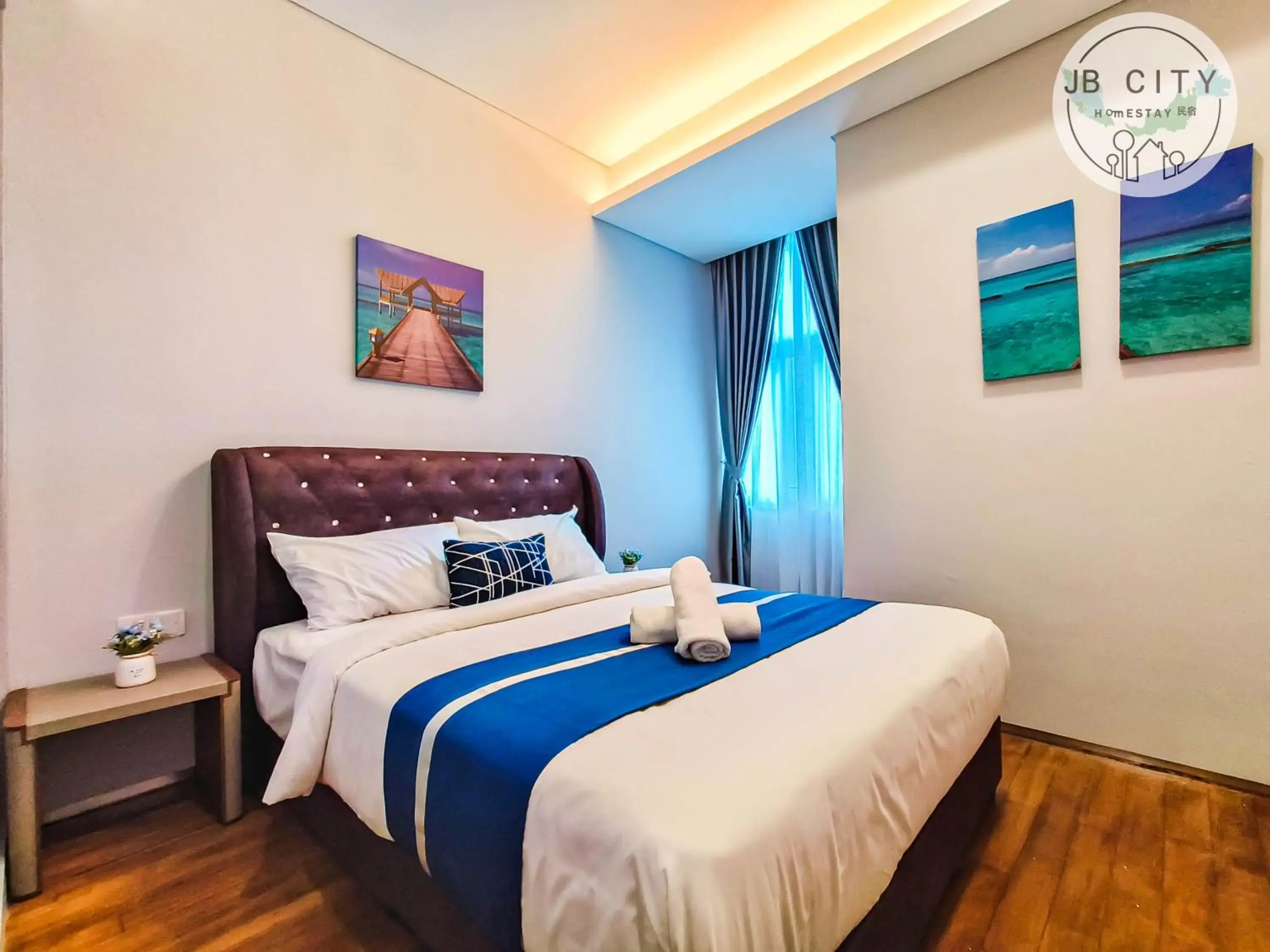 Bed in Pine Tree Suites by RR JBcity Bed in Pine Tree Suites by RR JBcity