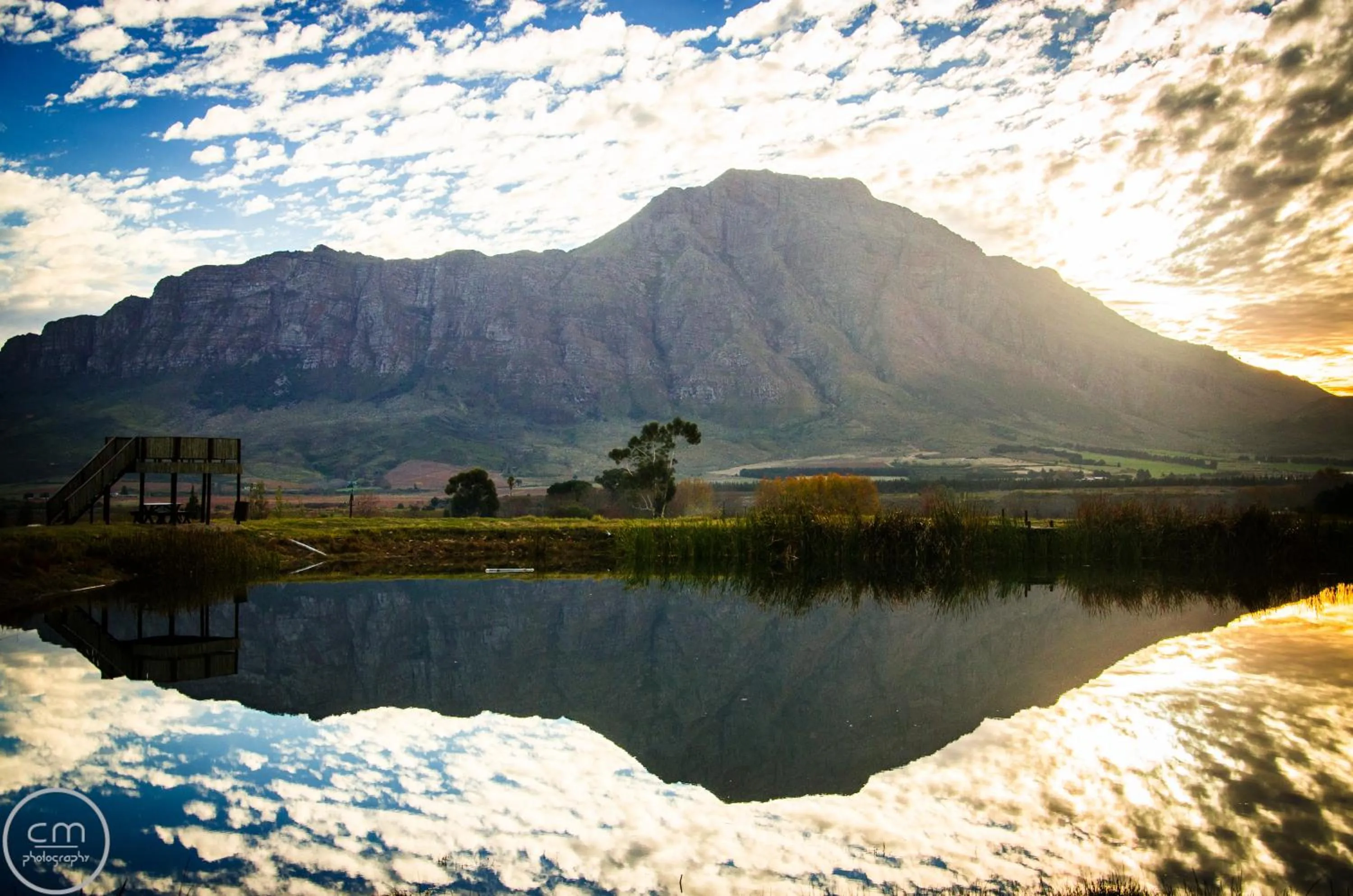 Natural landscape in Reflections Guest Farm