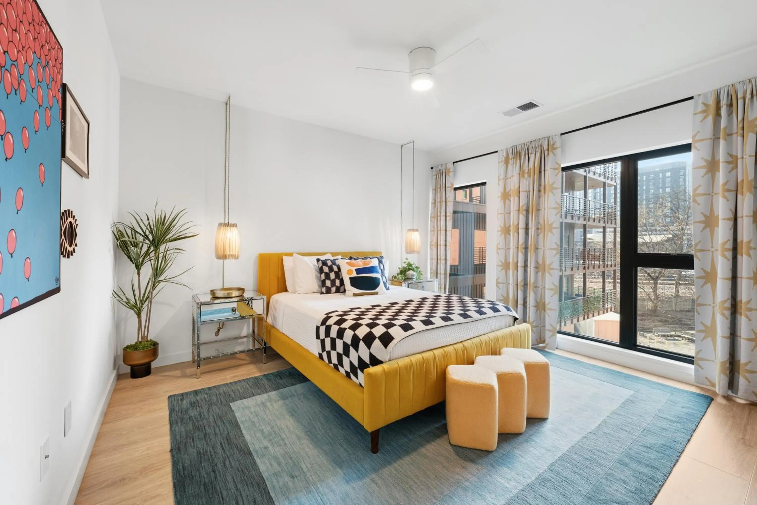 Bedroom, Bed in Hyve