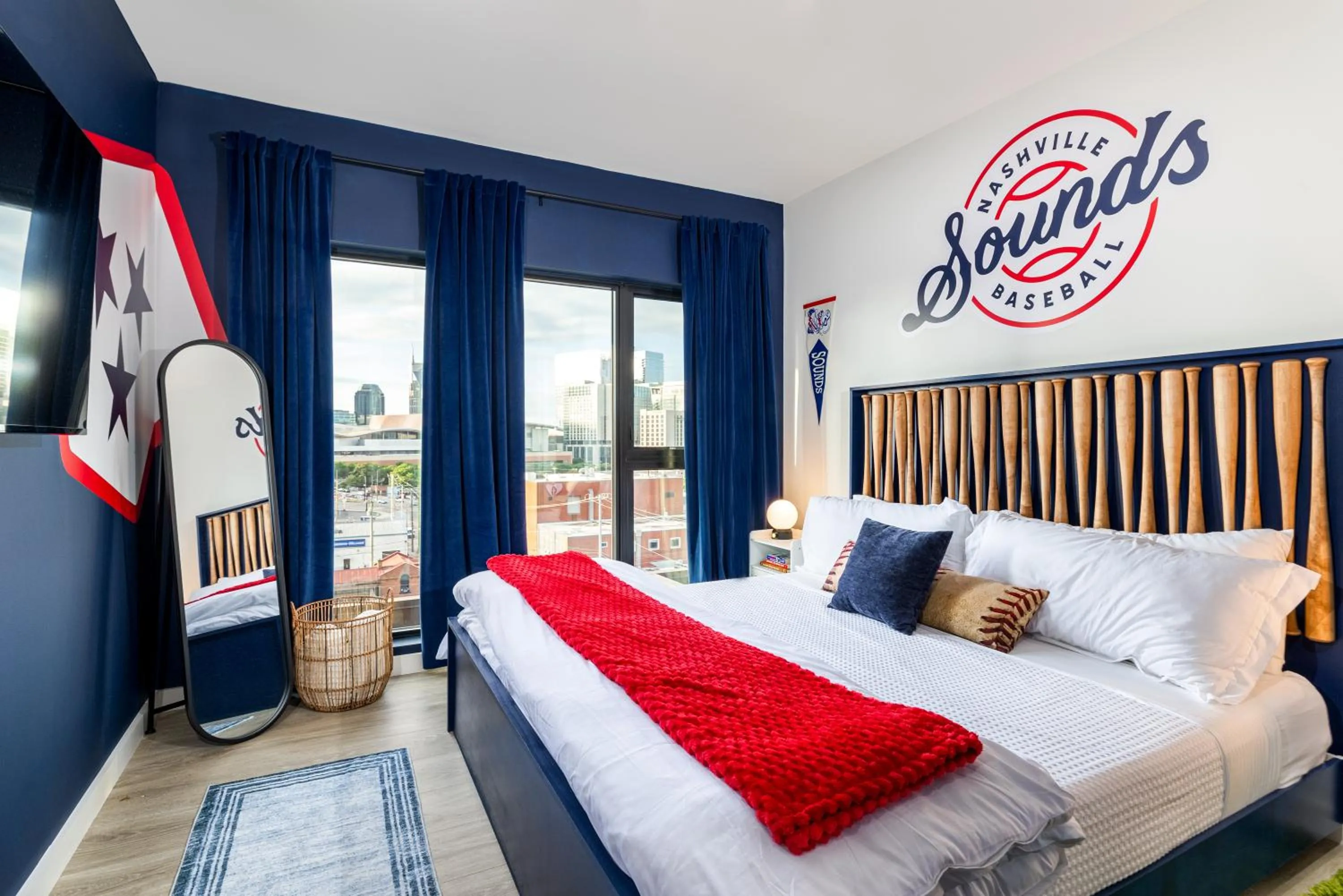 Bedroom, Bed in Hyve