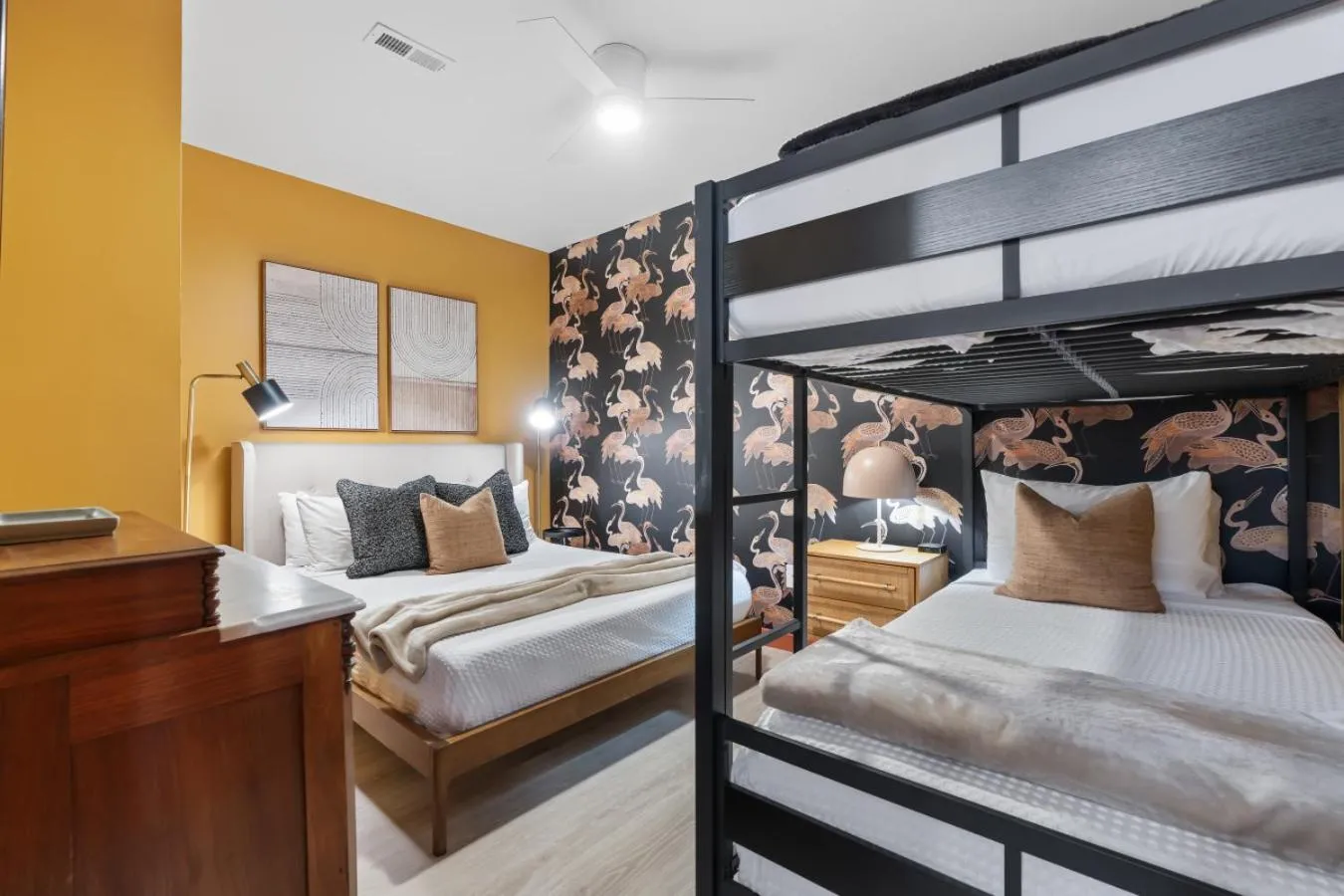Bedroom, Bed in Hyve