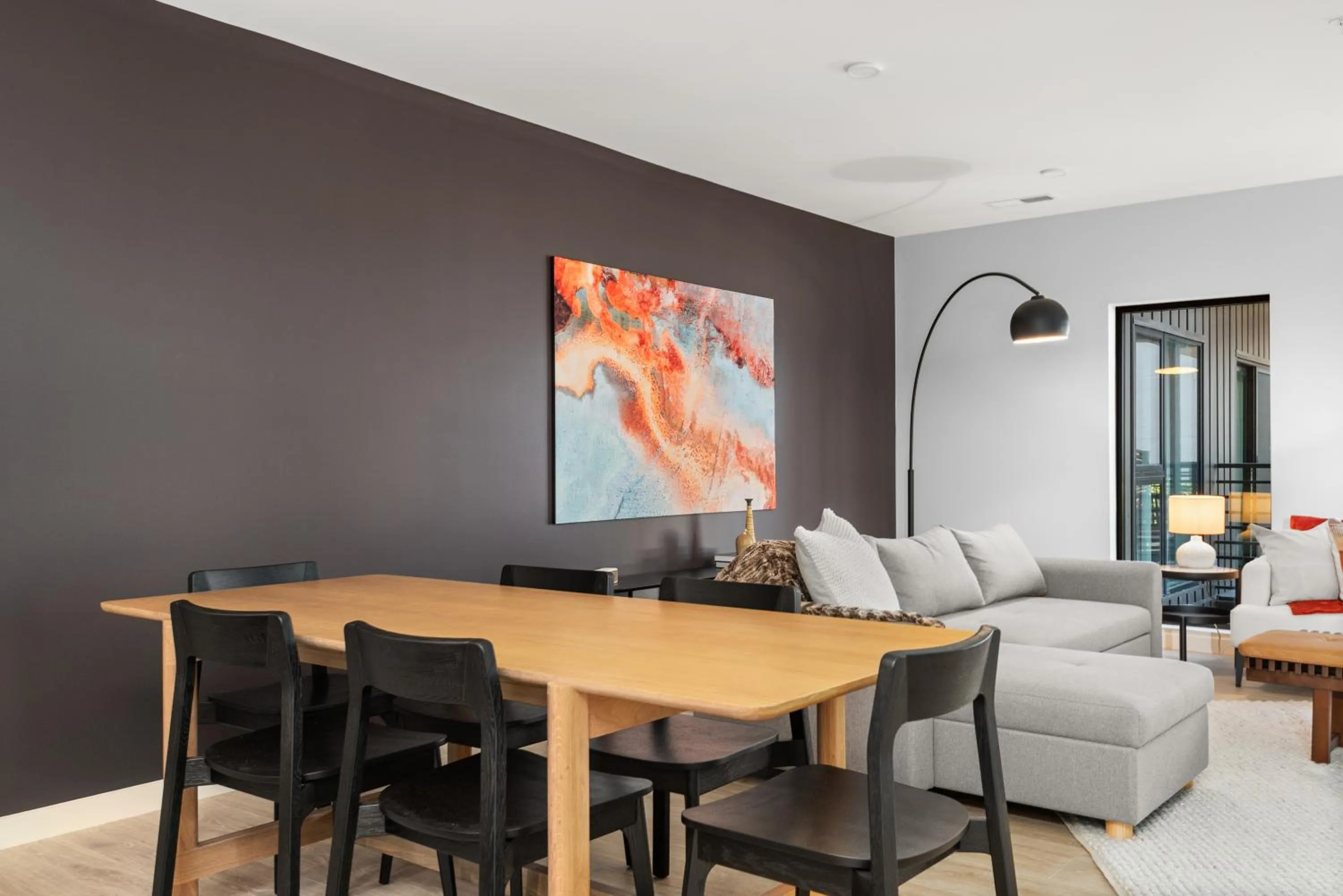 Dining area in Hyve