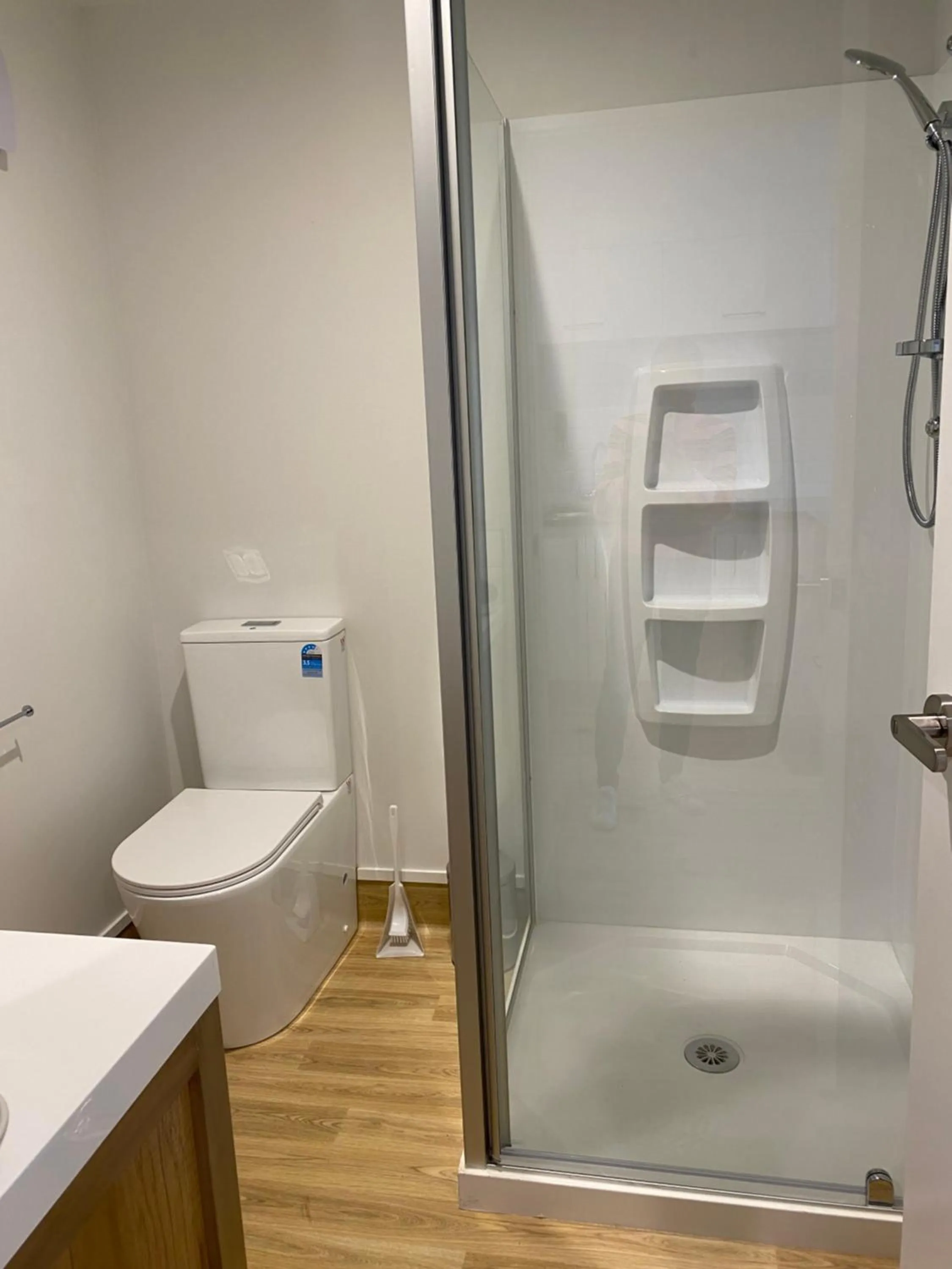 Shower in Norton Motel