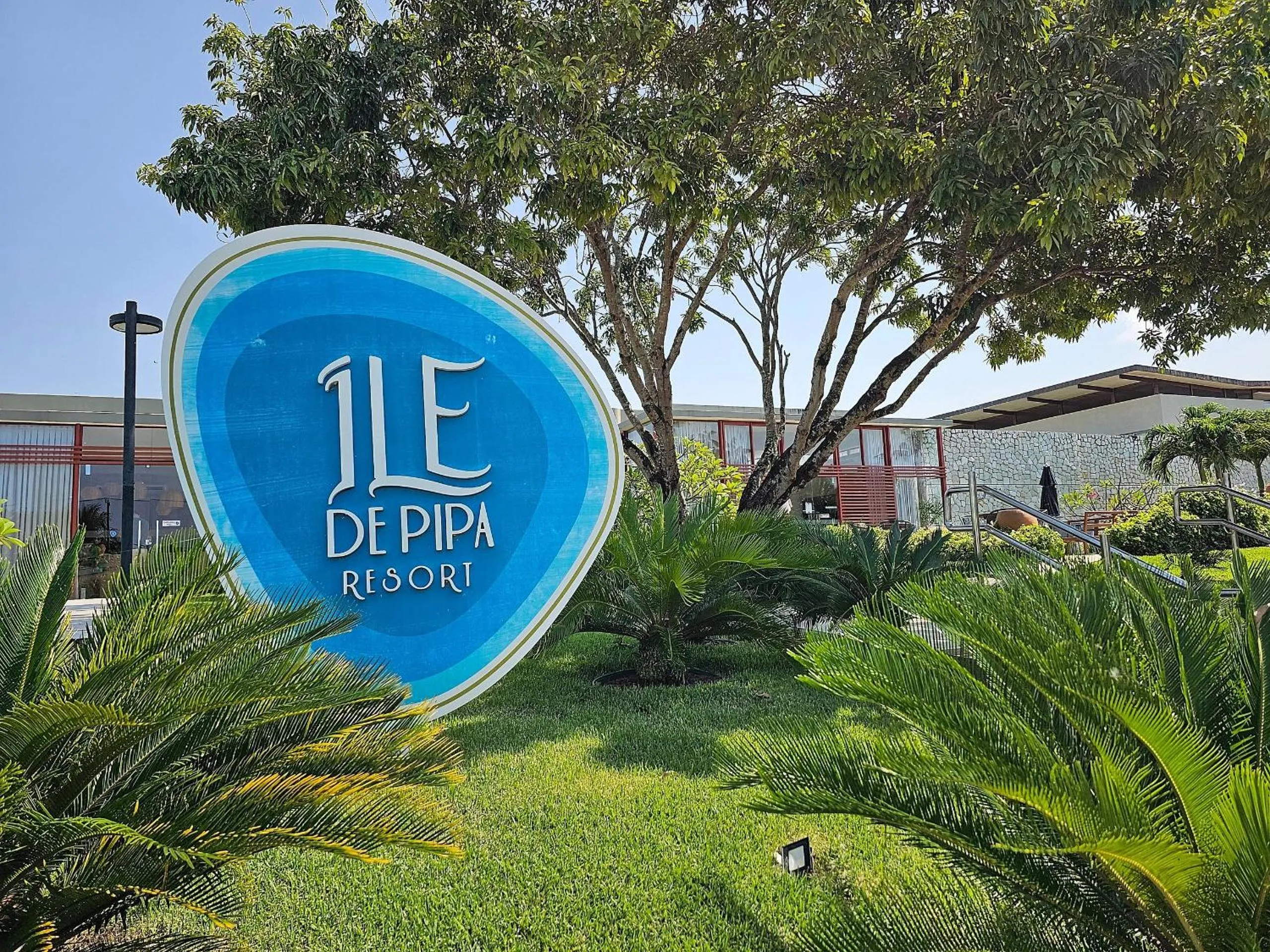 Lobby or reception in Flat Luxo com piscina privativa Resort île de Pipa - Locar House