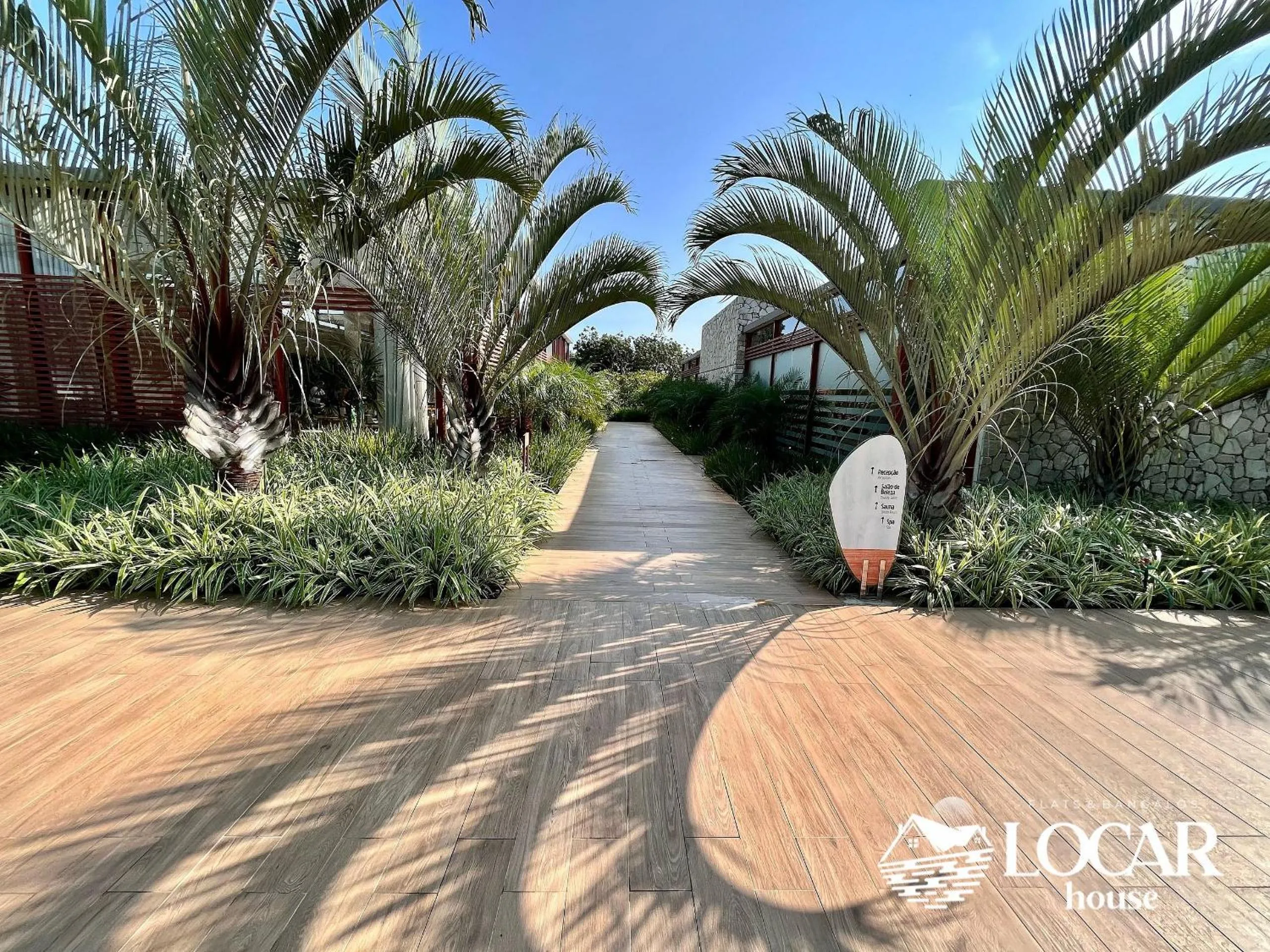 Garden in Flat Luxo com piscina privativa Resort île de Pipa - Locar House