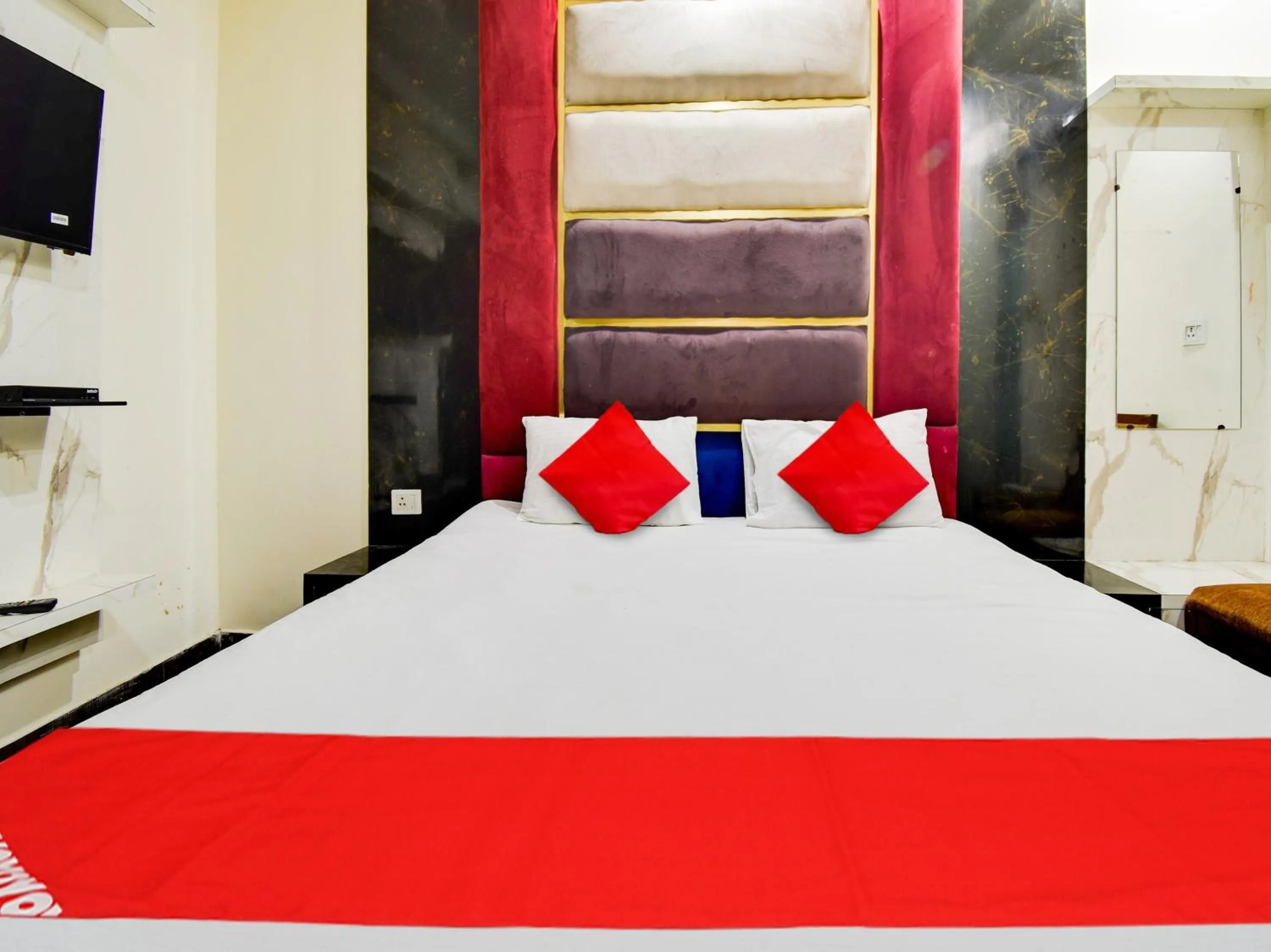 Bedroom in Hotel O Double RR